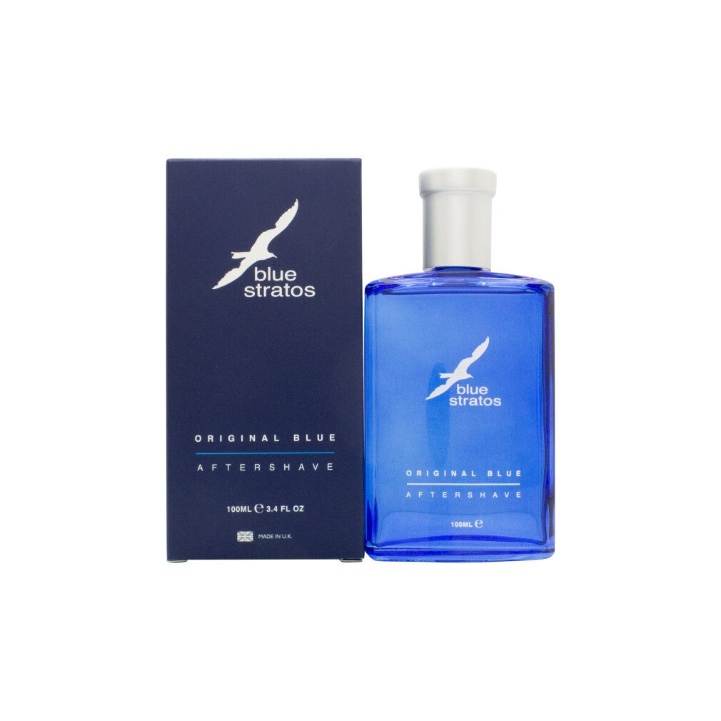 Blue Stratos After Shave Lotion Parfums Bleu Limited Aftershave 100ml Splash