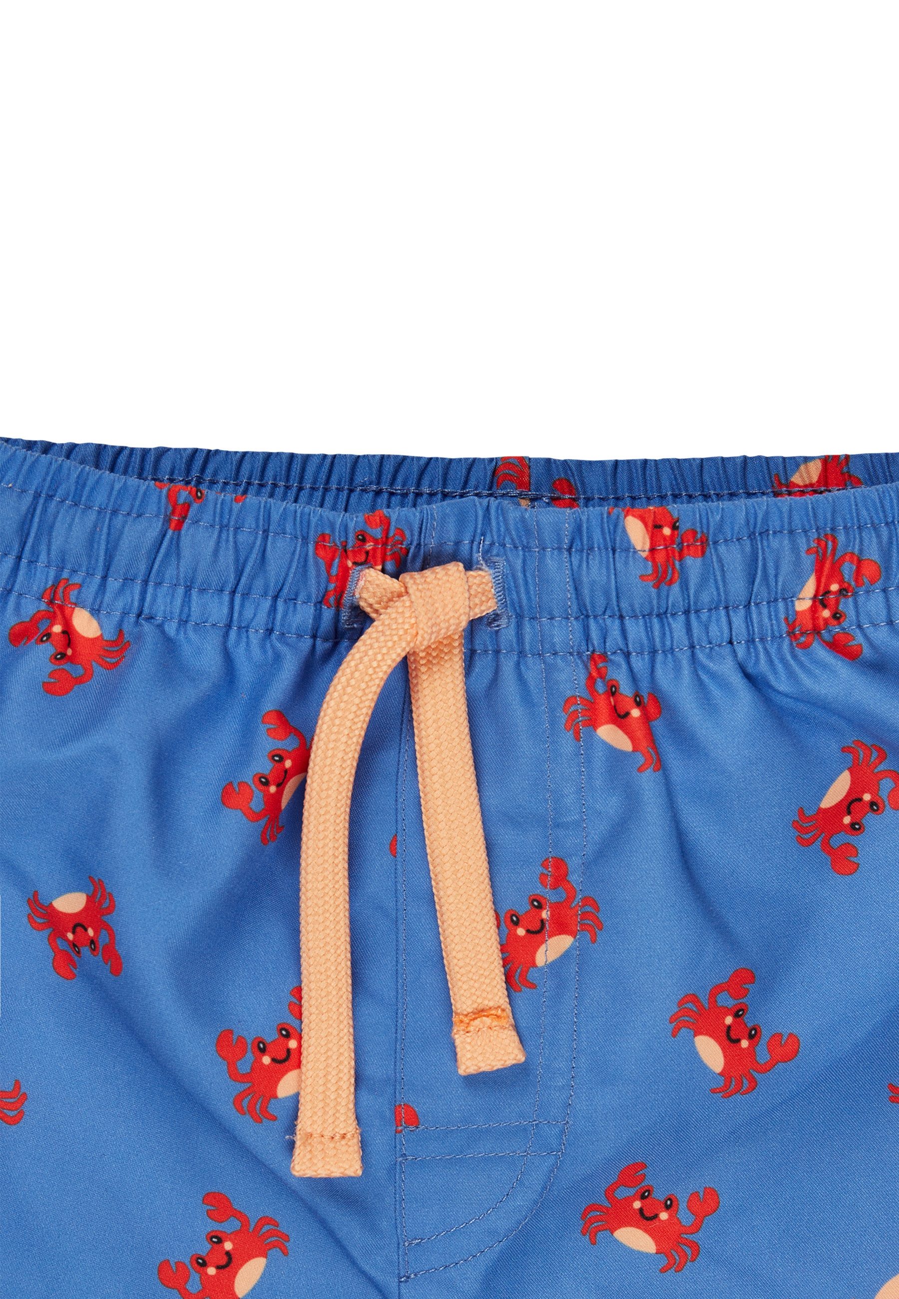 Sterntaler® Badehose UV-Schutz 50+ Badeshorts Krabbe (1-St) Badeshorts mit Krabben-Muster & Kordel, Windeleinsatz bis 86/92