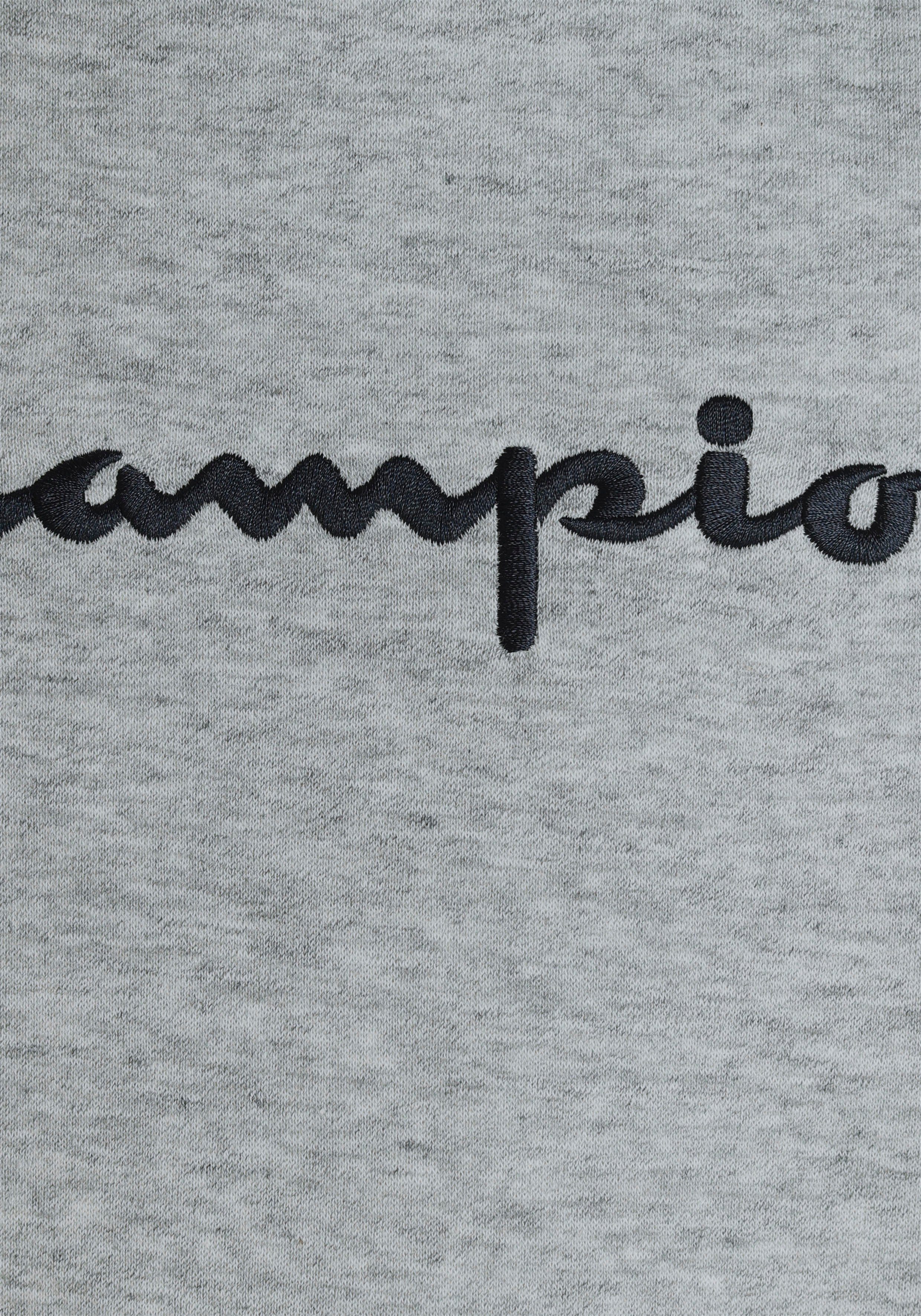 Sweatshirt grau Logo Kinder - für large 2 Hooded Classic Sweatshirt Champion