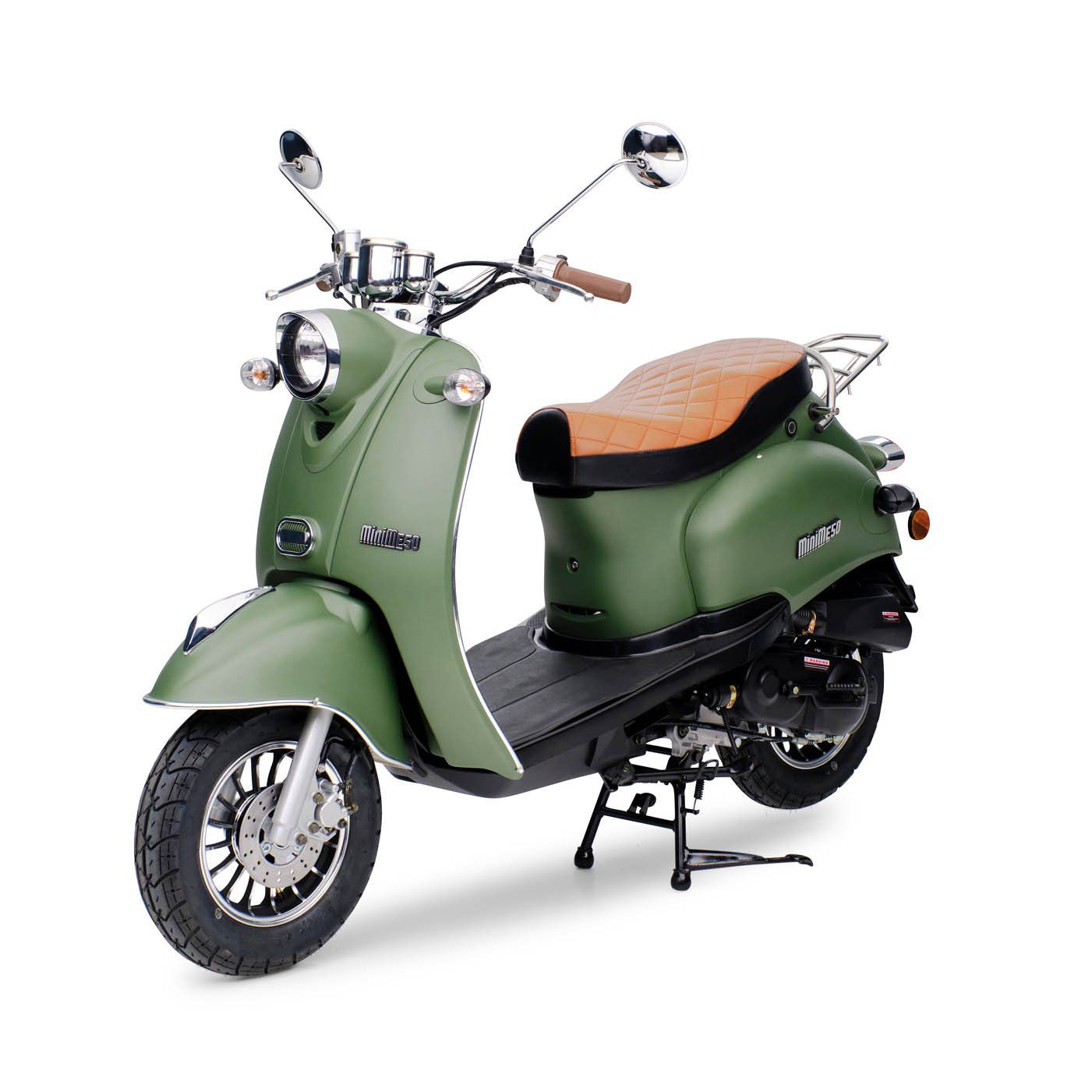Retro Motorroller MiniMe Grün 50ccm - Retro Roller -Elektroroller und