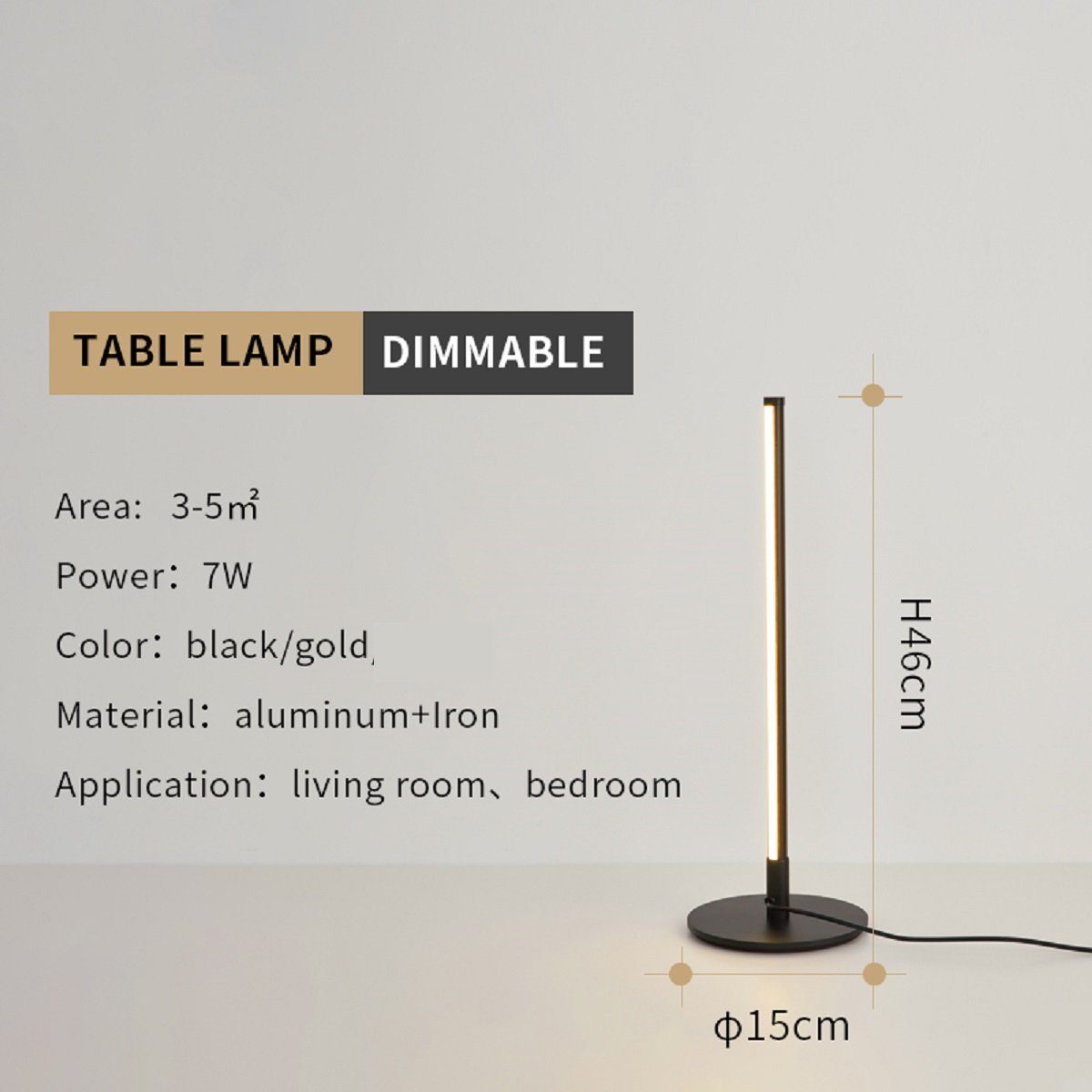 LED Neutralweiß, Warmweiß, integriert, Neutralweiß, LED fest LED Stablampe, mit Kaltweiß Schwarz Jiuanzm Nachttischlampe Warmweiß, Dimmbar Fernbedienung, Stehleuchte, Tageslichtweiß,