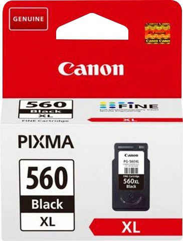 Canon PG-560XL Tintenpatrone (1-tlg., original Druckerpatrone 560 schwarz XL)