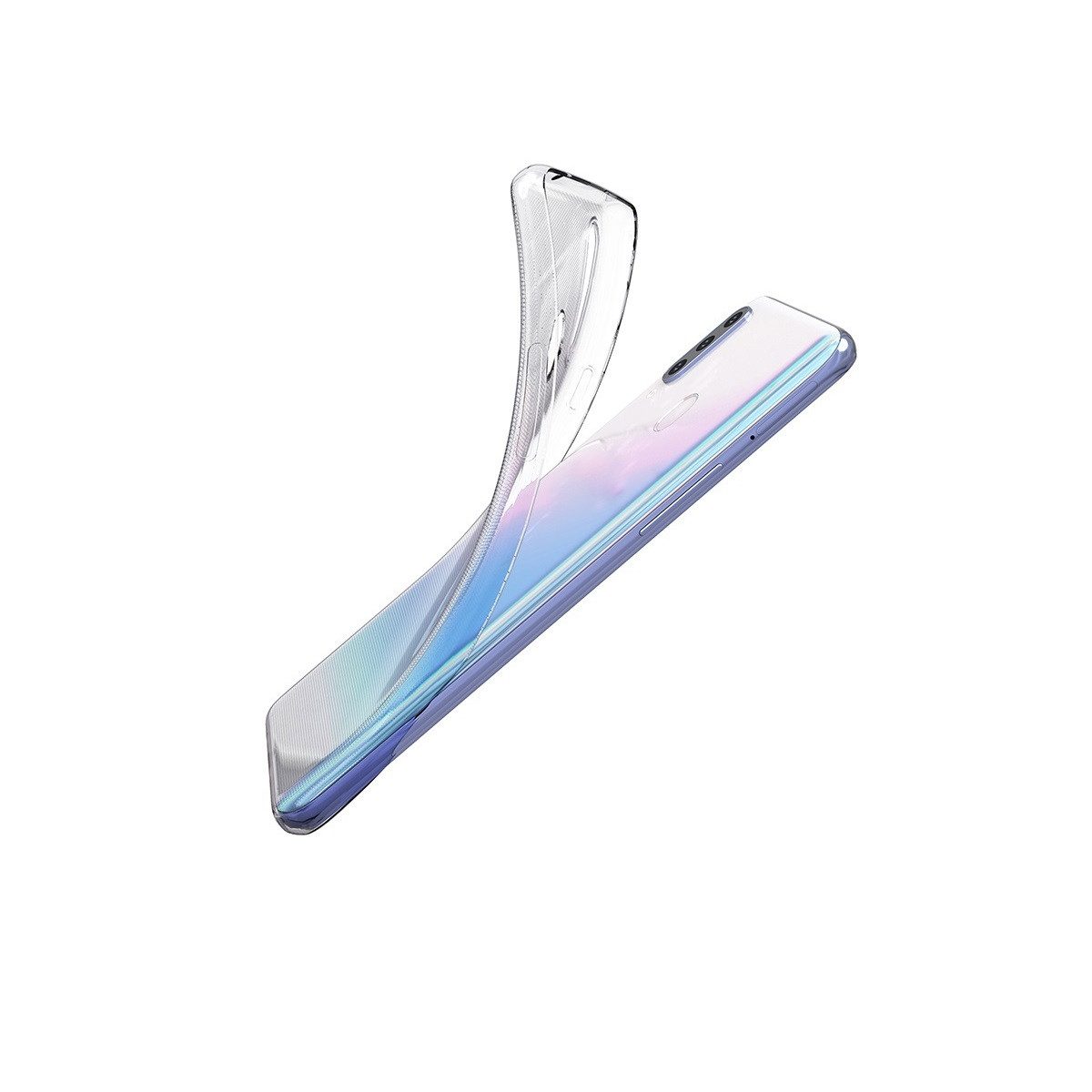 Ventarent Handyhülle Handy Hülle Case transparent passt für Samsung Galaxy A20s 6,5", passt für Samsung Galaxy A20s