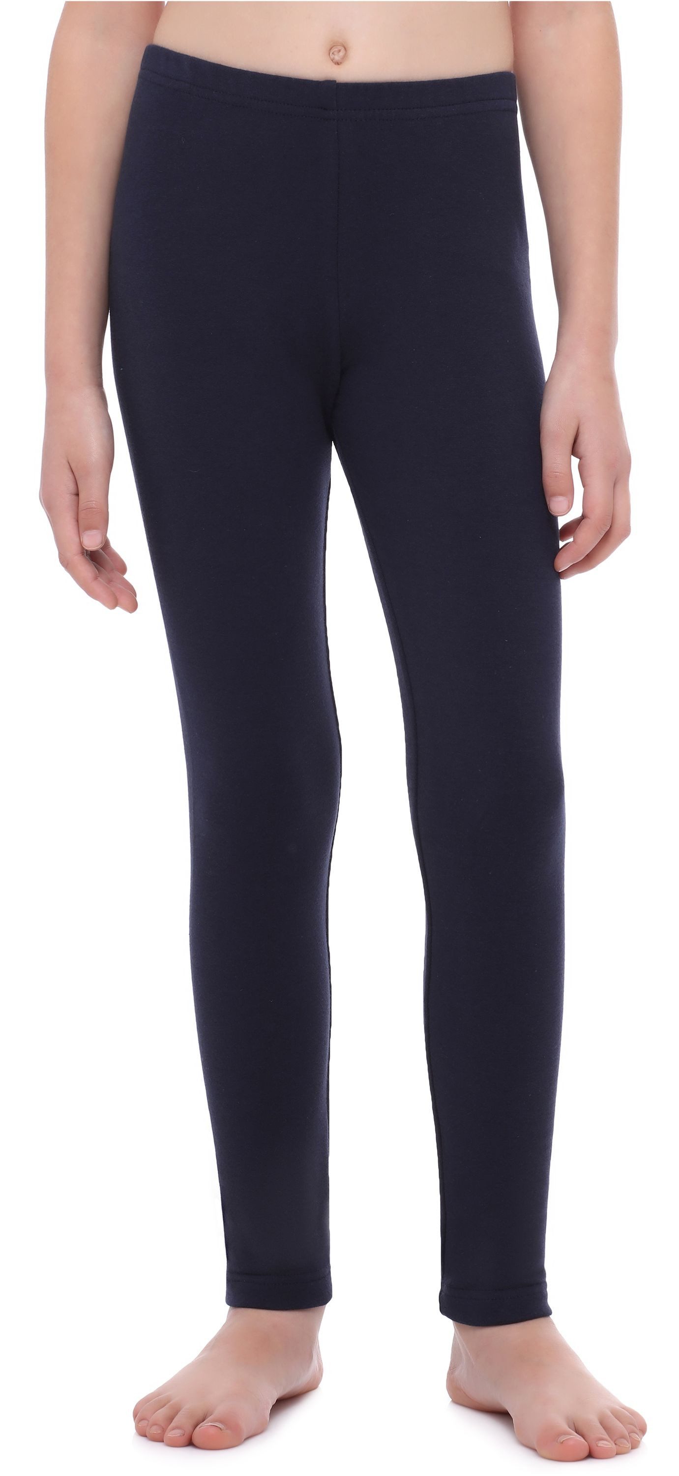 Leggings Mädchen Lange Leggings aus Baumwolle MS10-252