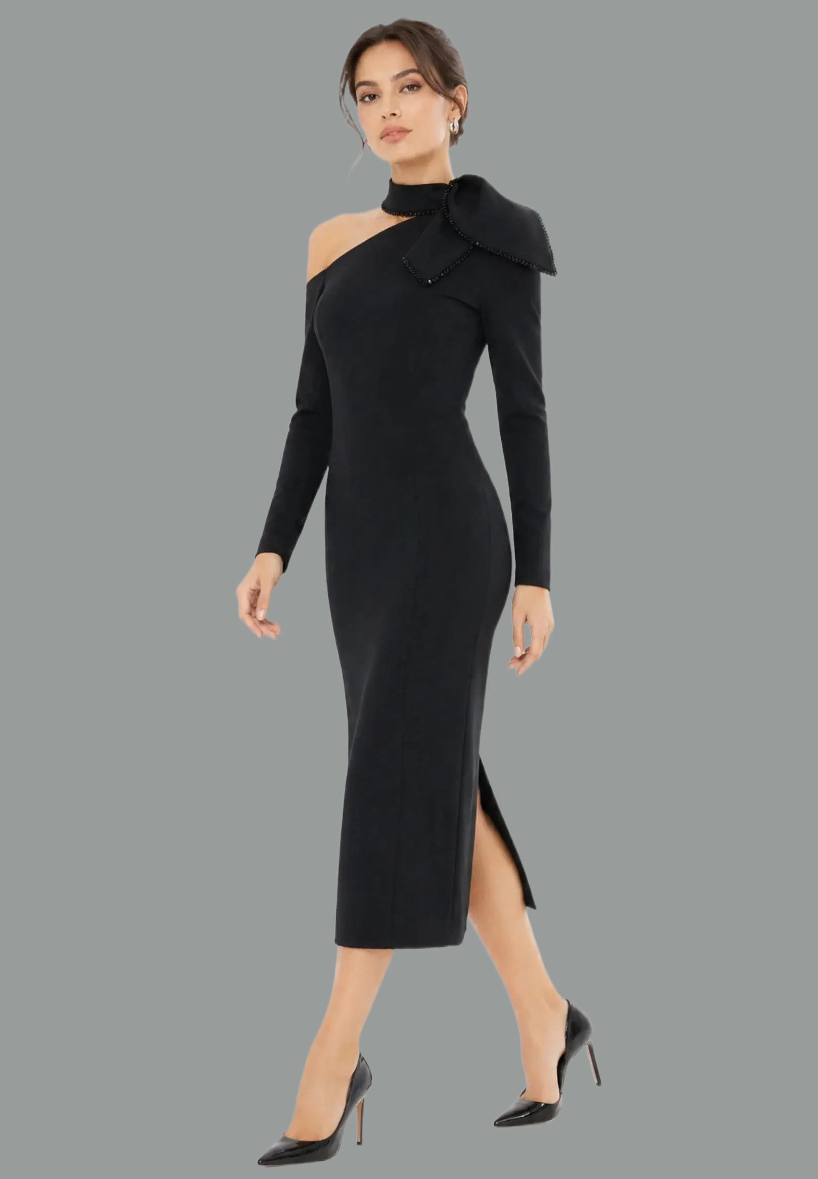 MADNEZZ Abendkleid MADNEZZ MILANO -BLACK