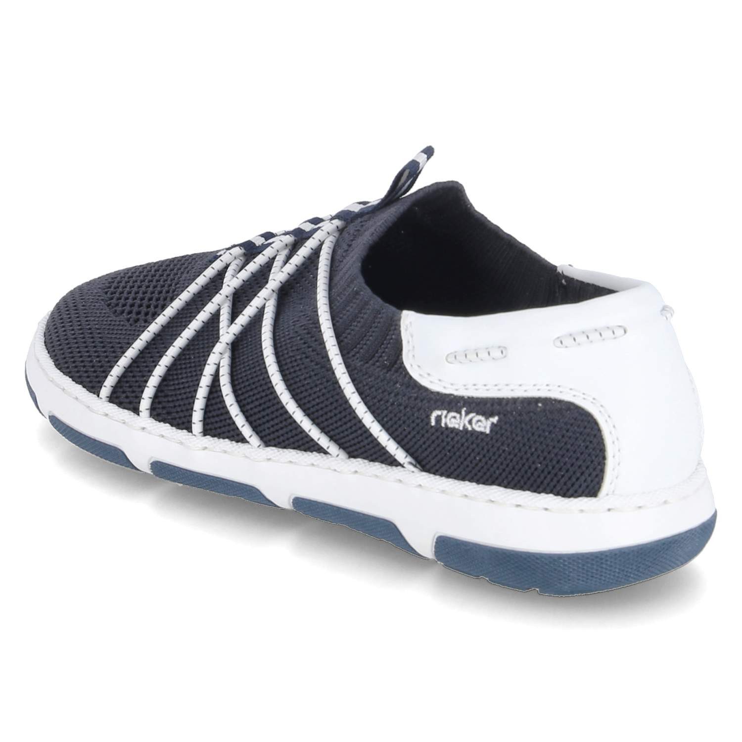 Rieker Rieker 42450-14 Damen Textil & Synthetik blau Slipper