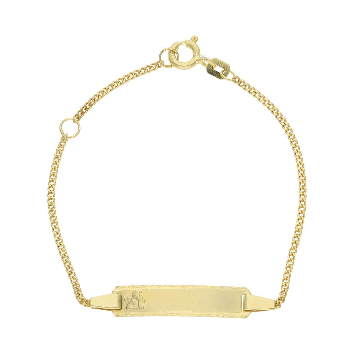 JuwelmaLux ID Armband JuwelmaLux Identitäts-Armband 333/000 (8 Karat) Gold JL14-03-0256 (kein Set, 1-tlg., kein Set)