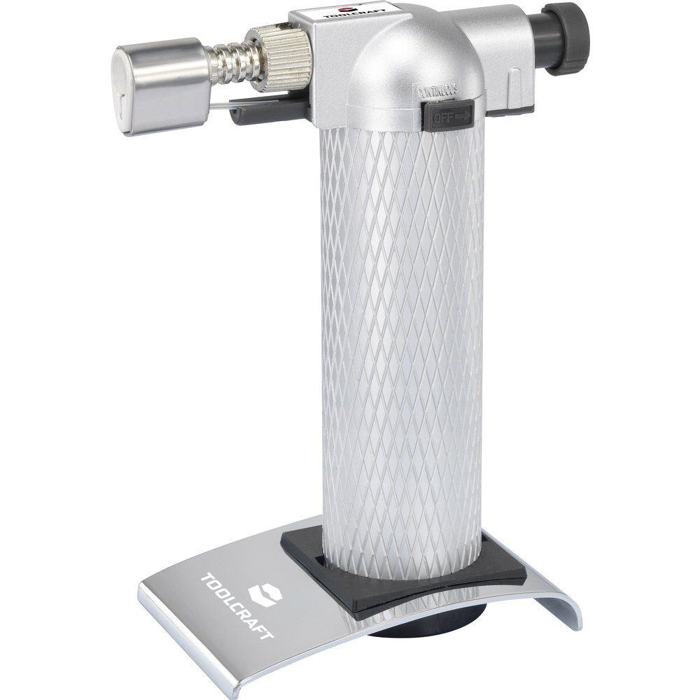 TOOLCRAFT Lötkolben TOOLCRAFT 1553060 Gasbrenner Flambierbrenner ohne Gas 1300 °C 90 min o