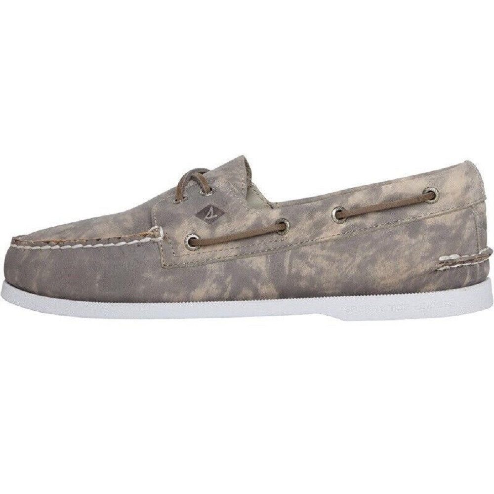 Sperry Authentic Original 2-Eye Nubuck Herren Halbschuhe Bootschuhe STS24523 Mokassin