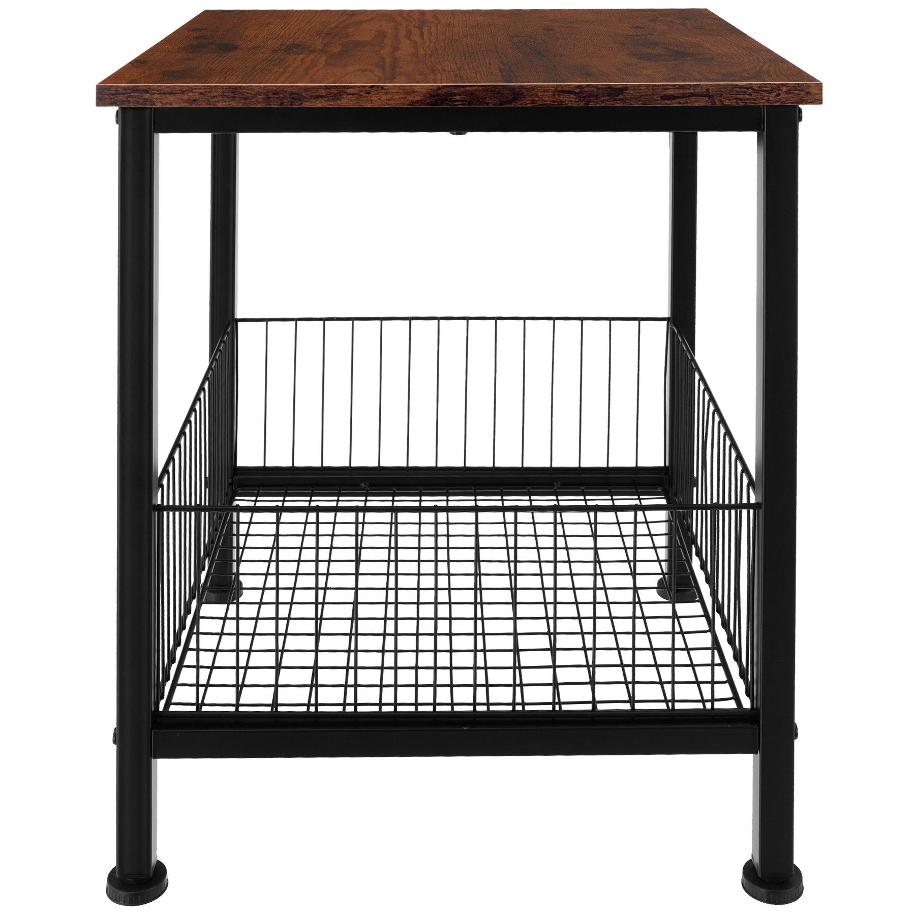 tectake Beistelltisch Couchtisch Grimsby 40x40x55,5cm (1-St., günstig online kaufen