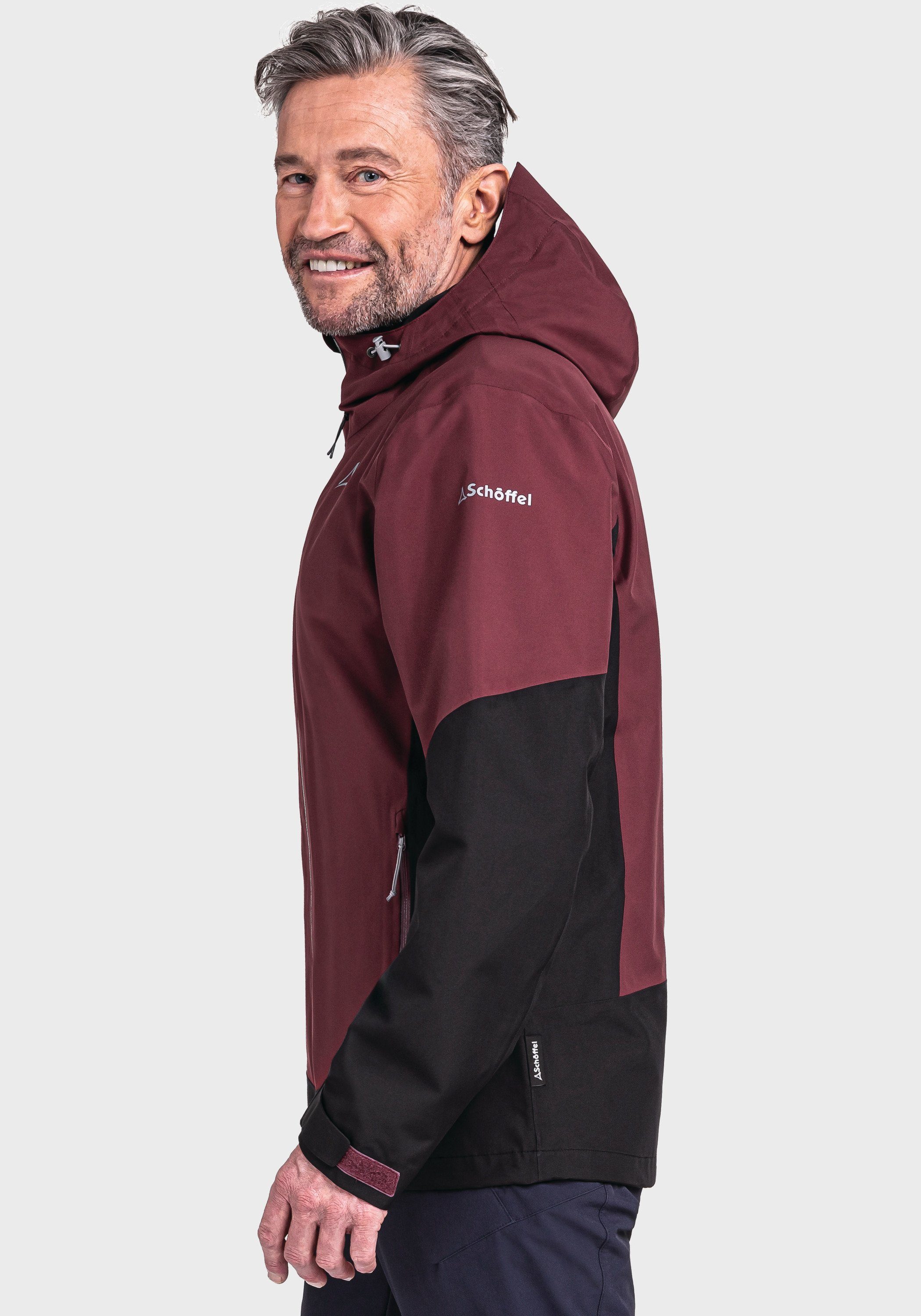 Outdoorjacke Schöffel rot Wamberg Jacket M