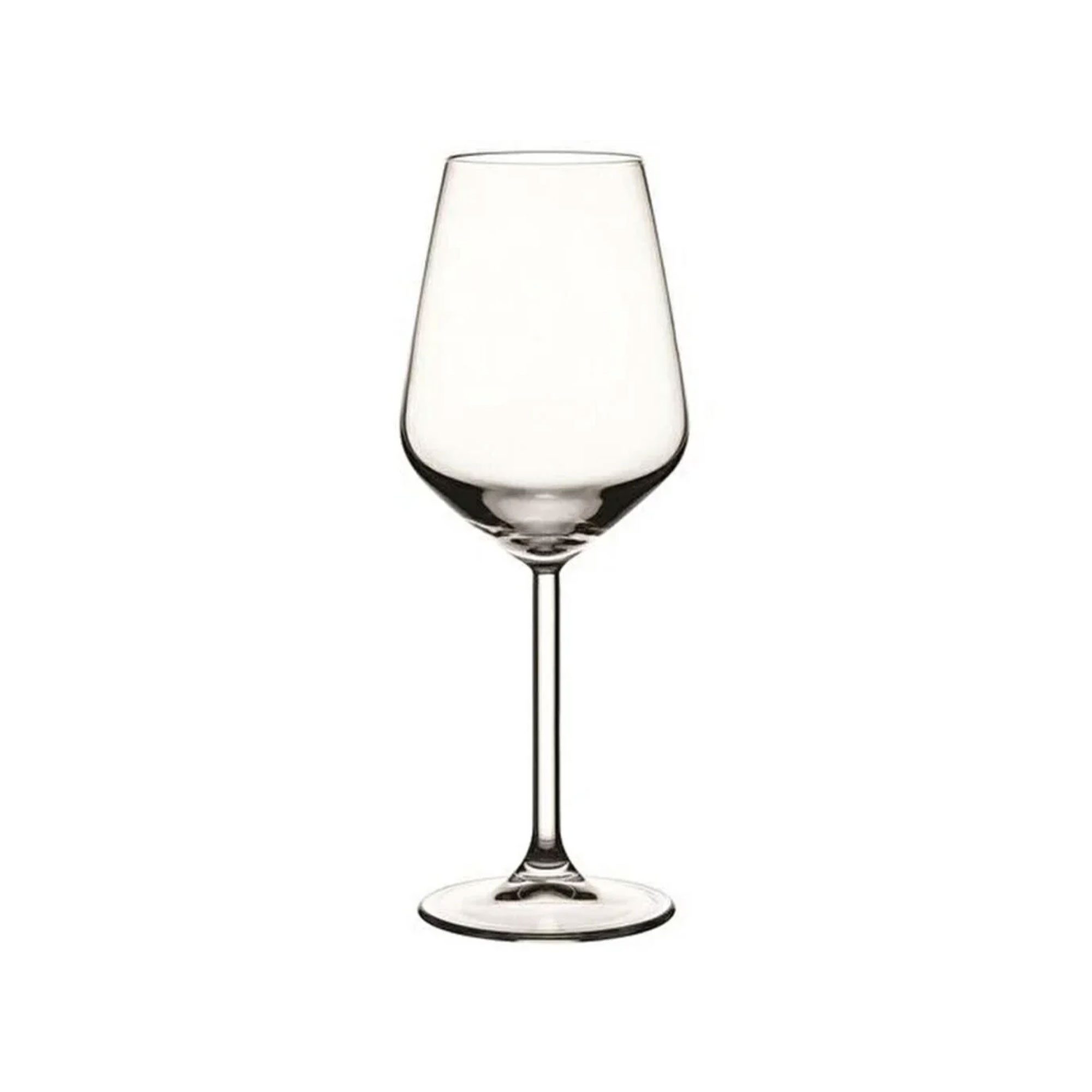 Pasabahce Gläser-Set Allegra Weißweinglas, 2-tlg., Glas, 2er Set, 350 ml, Eichstrich für exakte Portionierung