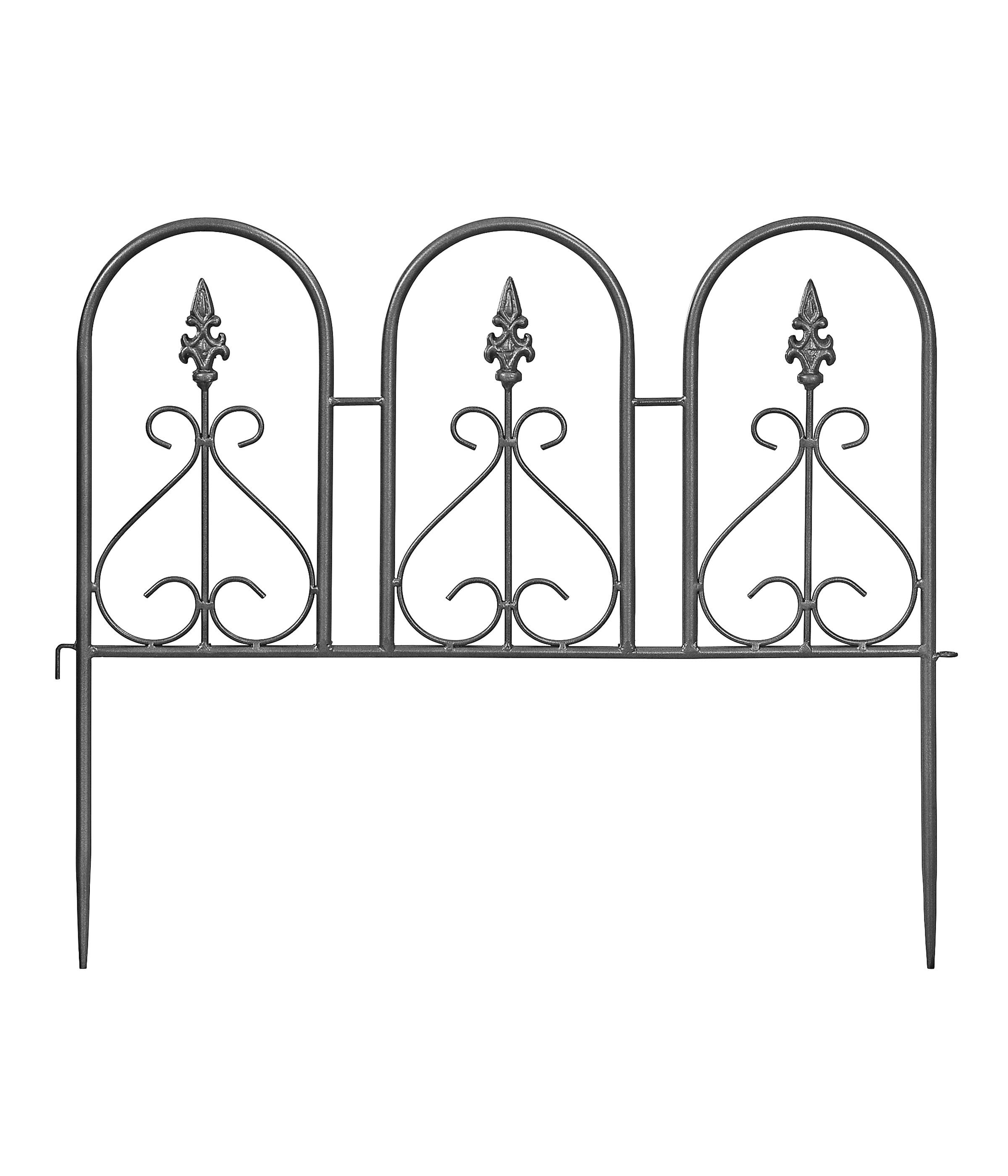 Dehner Rankhilfe Beetzaun Lilie, 57 x 48 x 1 cm, nostalgisch