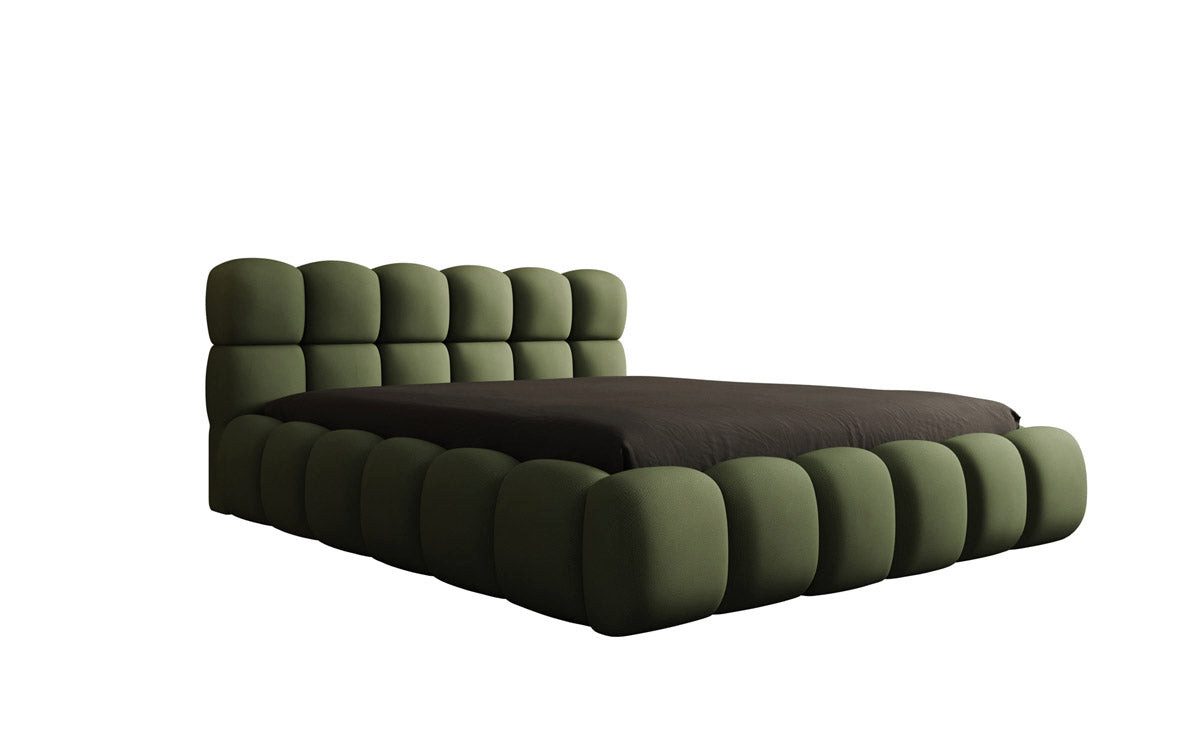 Luxusbetten24 Polsterbett Designer Polsterbett Boston Stoff, günstig online kaufen