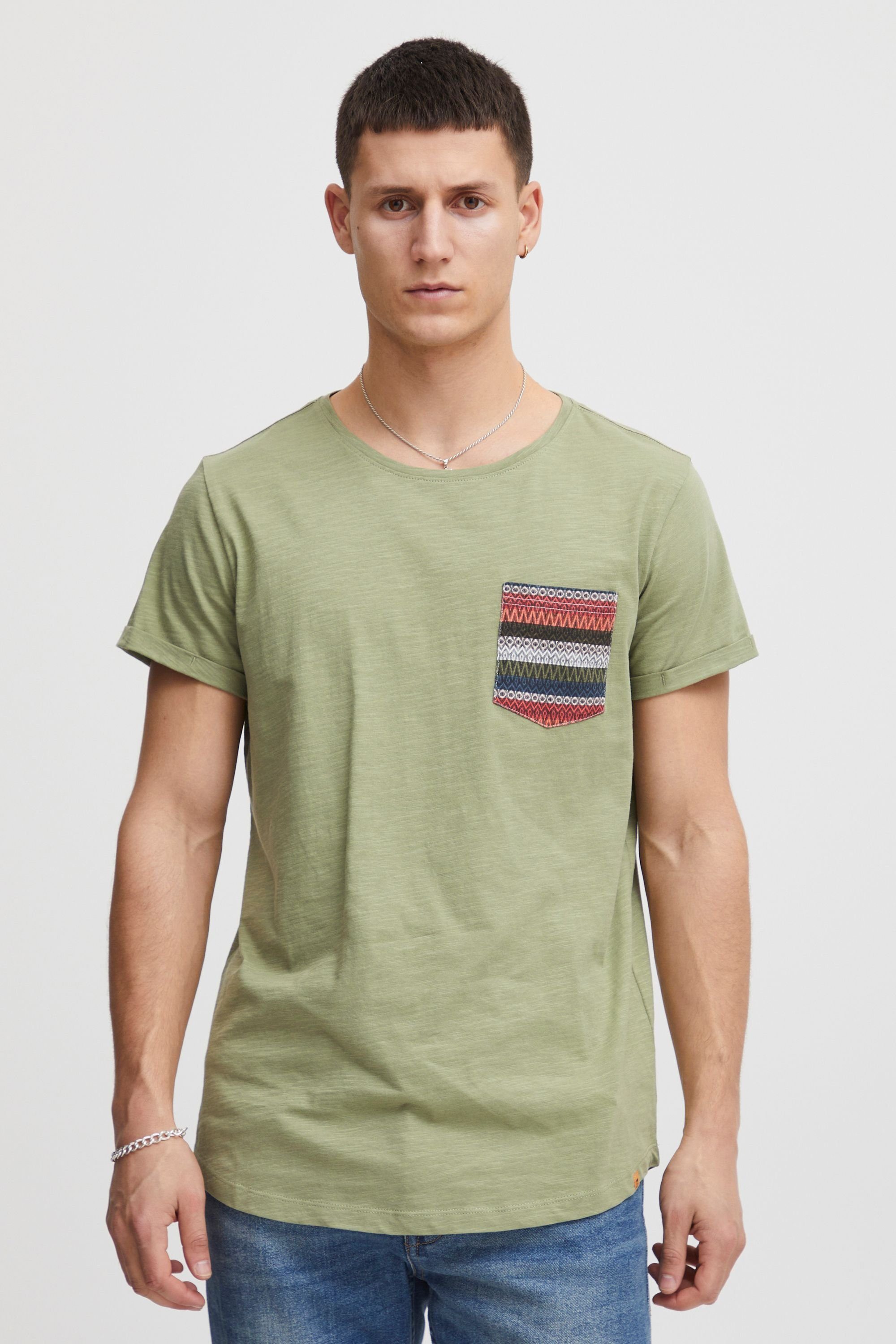 Blend T-Shirt BHElandro Klassisches T-Shirt mit Rundhalsausschnitt günstig online kaufen