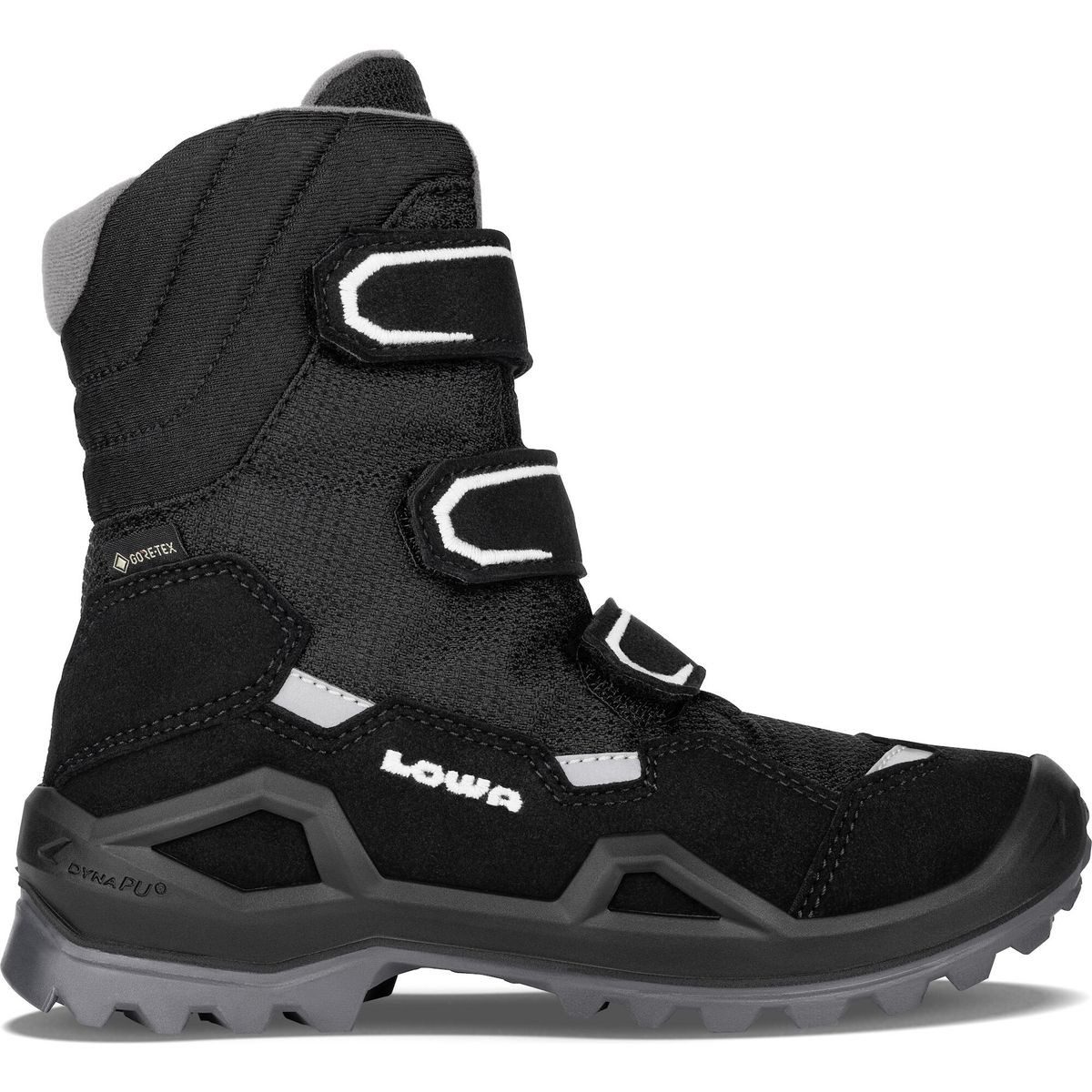 Lowa Milo EVO GTX Hi JR Winterstiefel Wasserdichter, warmer Kinderstiefel mit optimaler Passform und