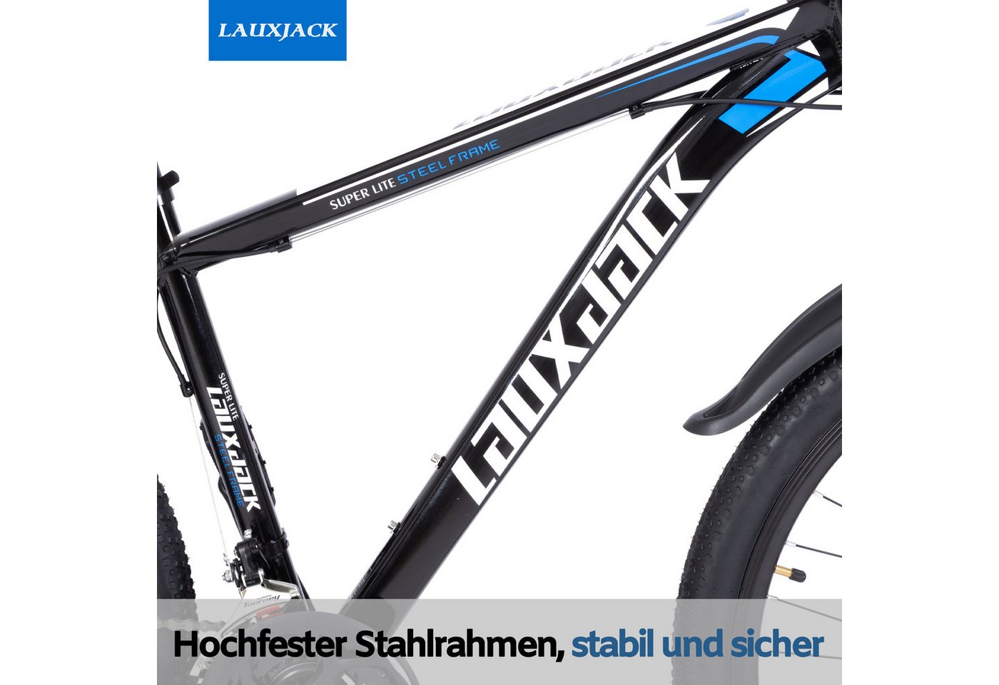 Thumbnail - Sinaopus Mountainbike AX4.0 Fahrrad in 26/28 Zoll, Shimano, 21 Gang Shimano Tourney RD-TY300/200 Schaltwerk, Kettenschal...
