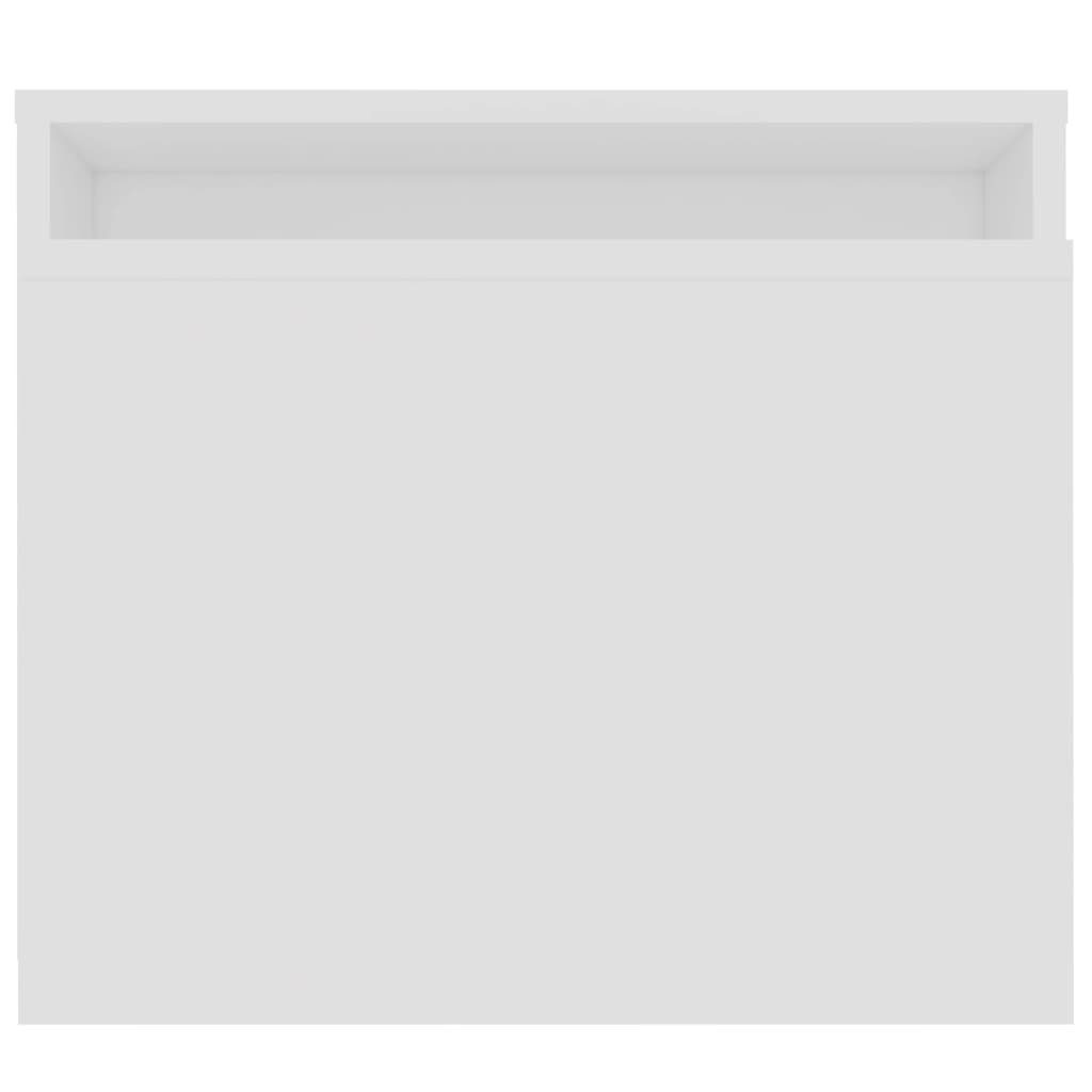 Spanplatte Couchtisch 100x48x40 cm furnicato Couchtisch-Set Weiß