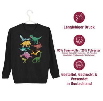 Shirtracer Sweatshirt Dinos Tiermotiv Animal Print
