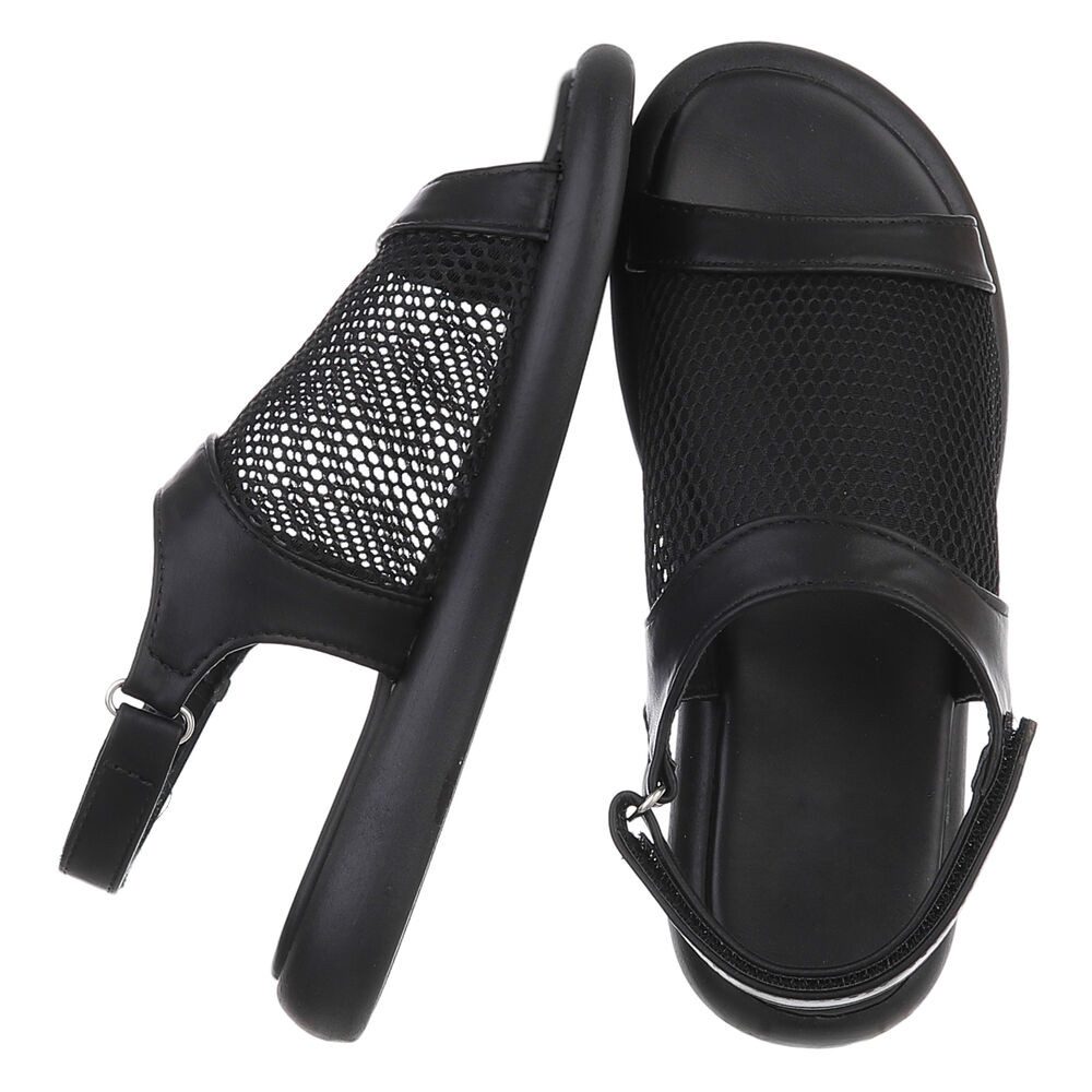 Ital-Design Modische Damen Sandalen mit Mesh-Oberfläche günstig online kaufen
