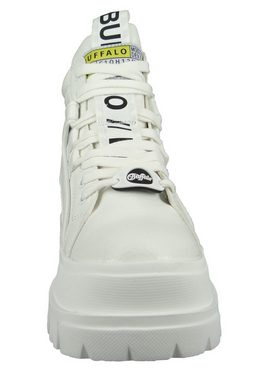 Buffalo 1622046 Aspha NC Mid Top Vegan White Sneaker