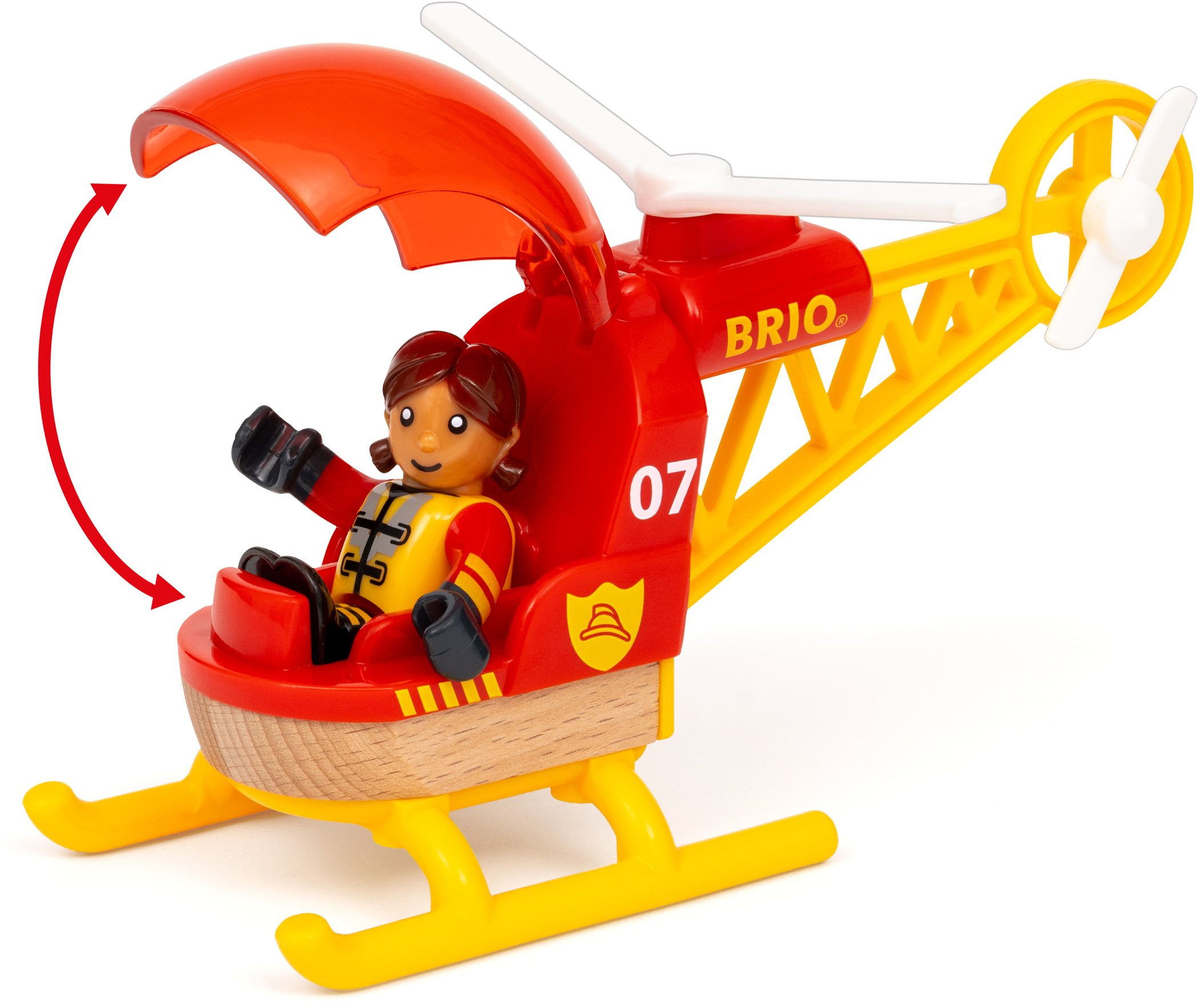 BRIO® Spielzeug-Eisenbahn World Eisenbahn Set Großes Spiralenset 73 Teile 3 günstig online kaufen