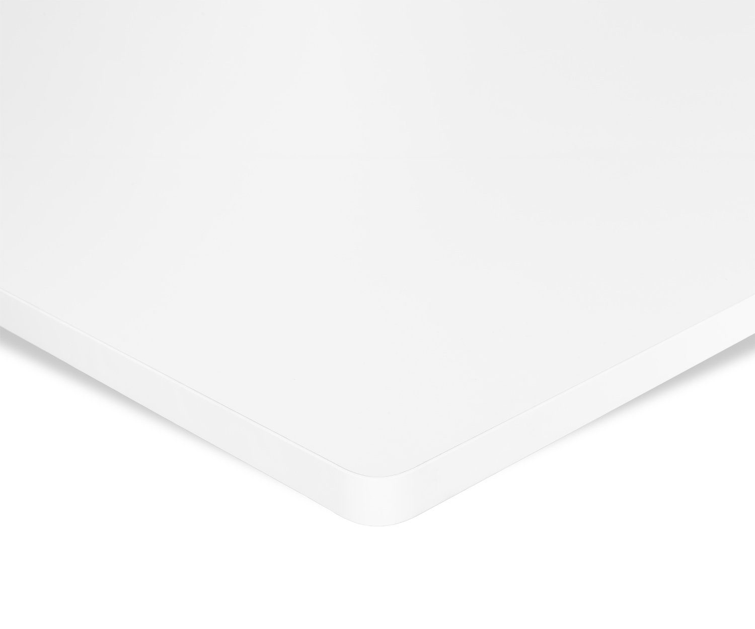 ESMART Schreibtischplatte ESMART Germany, TPL Schreibtischplatte Tischplatte: 160 x 80 cm Weiß