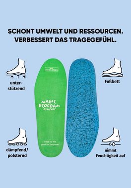 BAMA Group Einlegesohlen BAMA Magic ECOfoam Soft Comfort Fußbett, mit Ecofoam für weichen Polsterkomfort, mit Microluftkammern