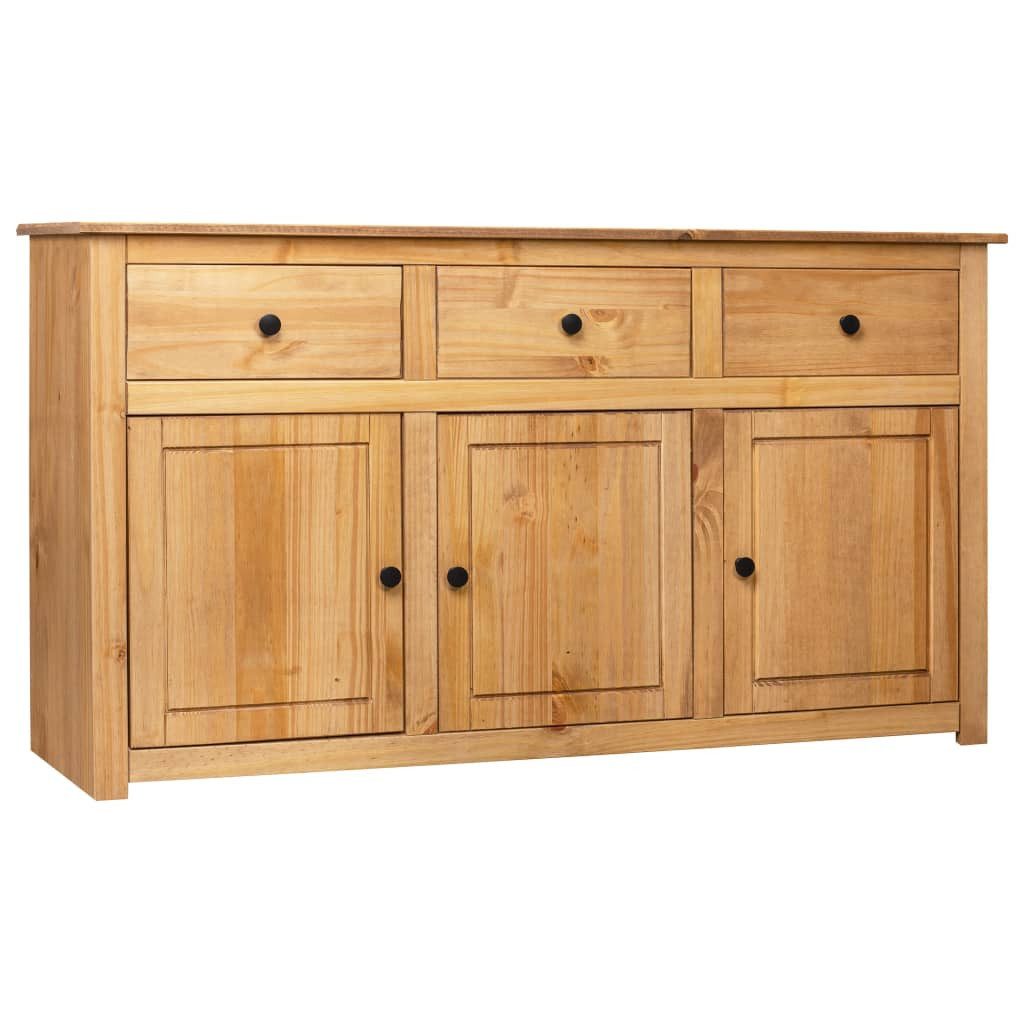 vidaXL Sideboard Sideboard 135x40x80 cm Massivholz Panama-Kiefer