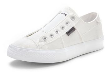 Elbsand Slip-On Sneaker aus Textil, bequemer Elastik Einsatz, Halbschuh, Slipper,Freizeitschuh