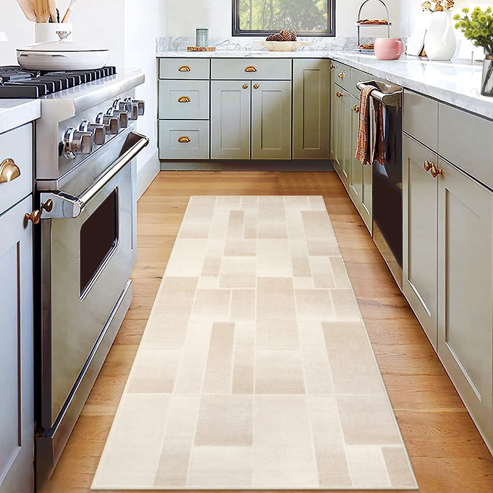 GarveeMore Teppich Waschbarer Teppich für Wohnzimmer Moderner Schlafzimmert günstig online kaufen