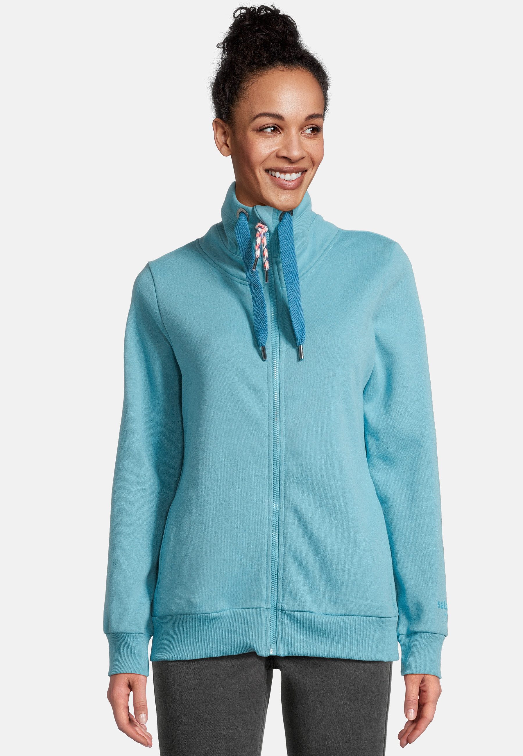 salzhaut Sweatjacke RACKELN Damen Leicht tailliert weiche, bequeme Sweatjac günstig online kaufen