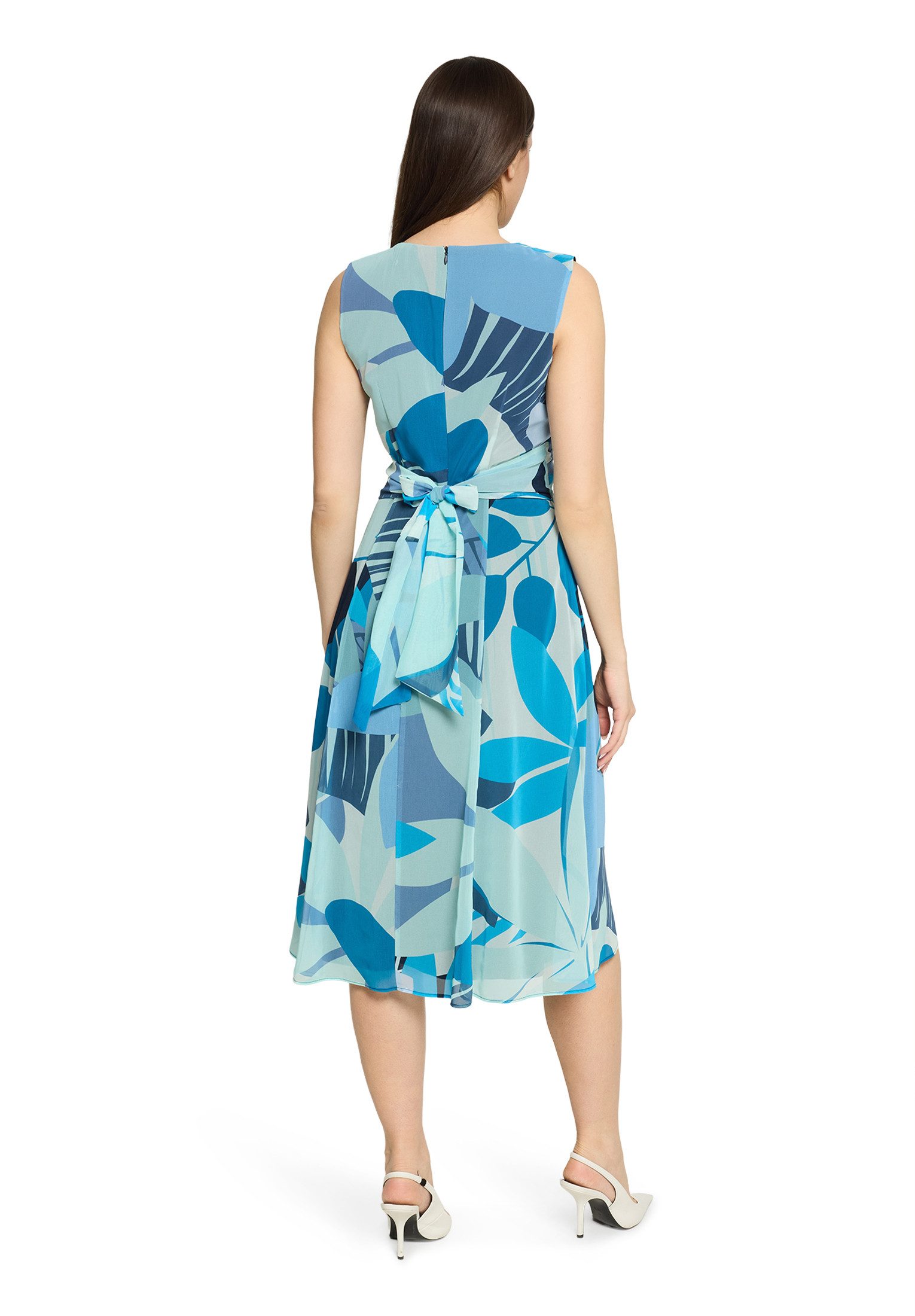 Betty&Co Midikleid Damen ohne Arm