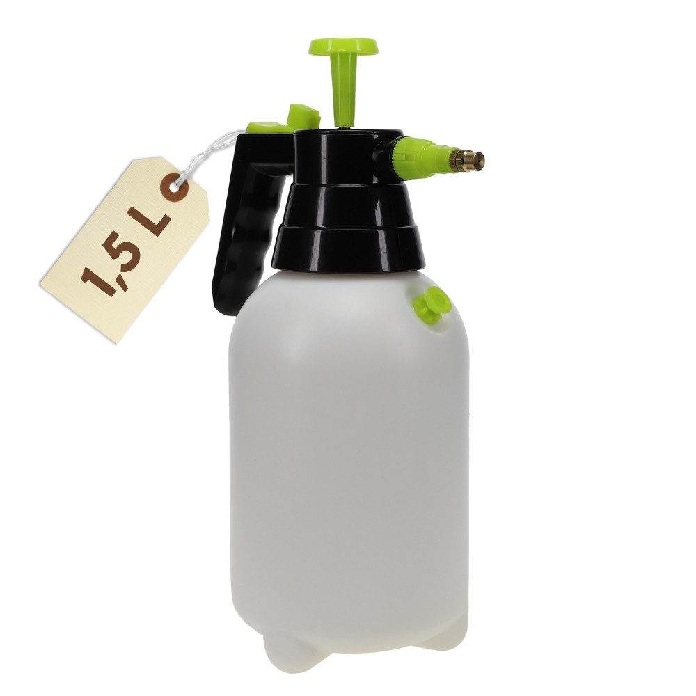 GarPet Drucksprühgerät Drucksprüher 1,5 L Sprühflasche Pflanzen Sprühflasche Pumpsprüher