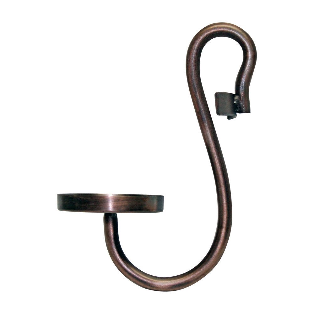 MICA Dekolicht Kerzenhalter in Hakenform - ca. 18 x 25 cm günstig online kaufen