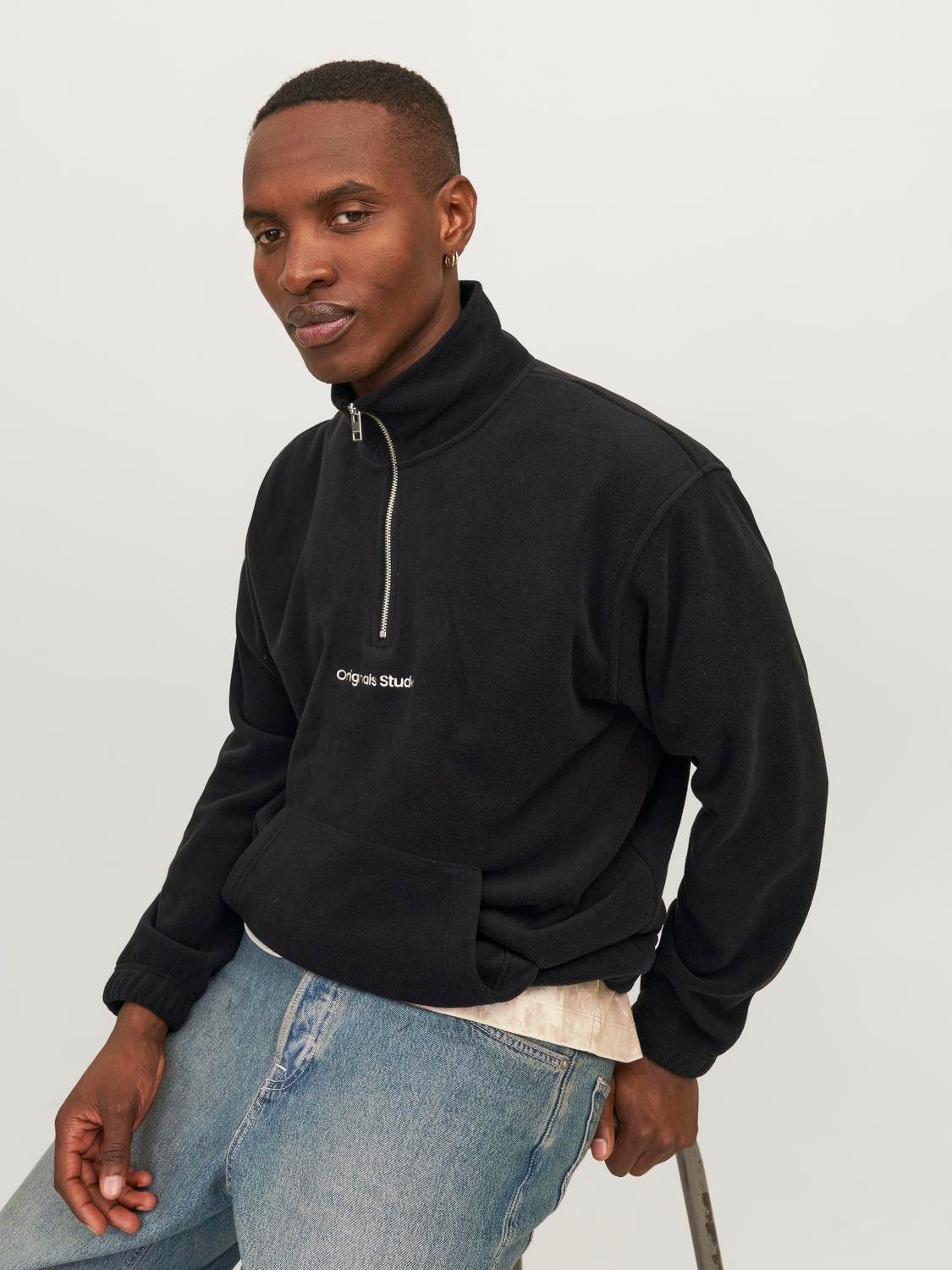 Jack & Jones Sweatshirt JORVESTERBRO FLEECE günstig online kaufen