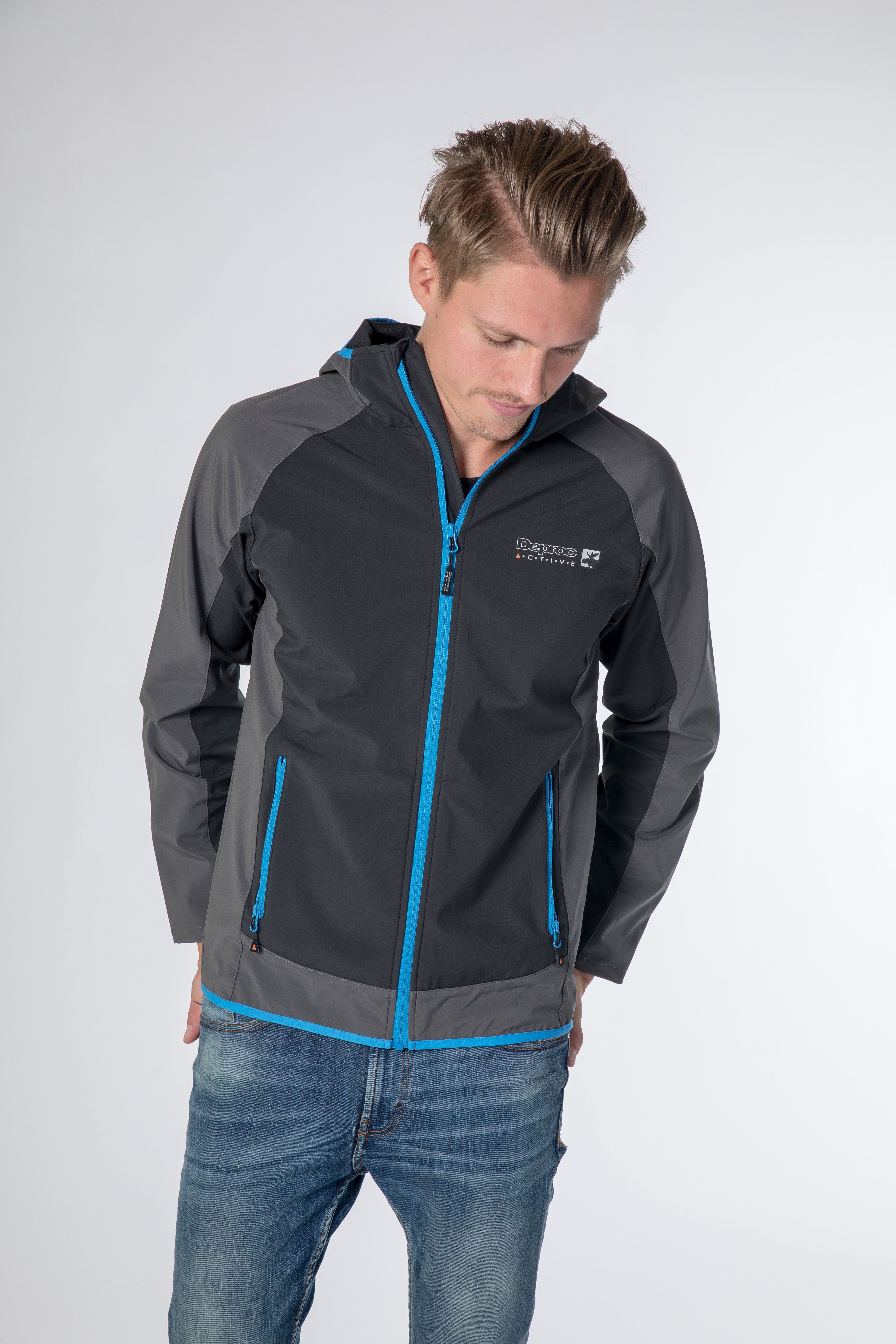 DEPROC Active Softshelljacke XLight CAVELL Men CS Funktionsjacke & Outdoorjacke auch in Großen Größen erhältlich