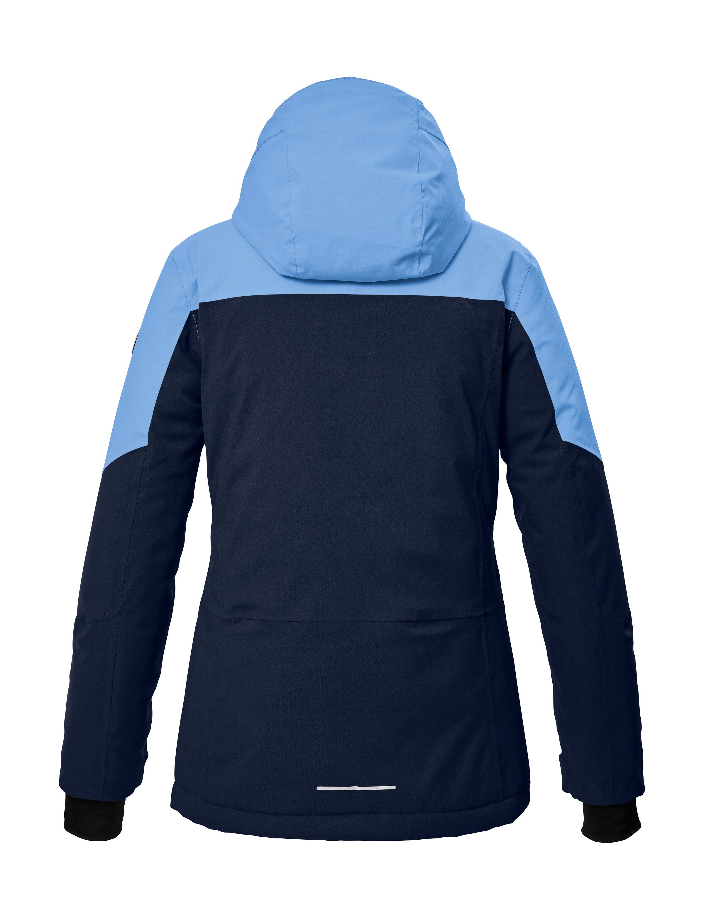 Killtec Skijacke KSW 340 GRLS SKI JCKT Wasserdichte Mädchenjacke mit Kapuze, Schneefang und Stauraum