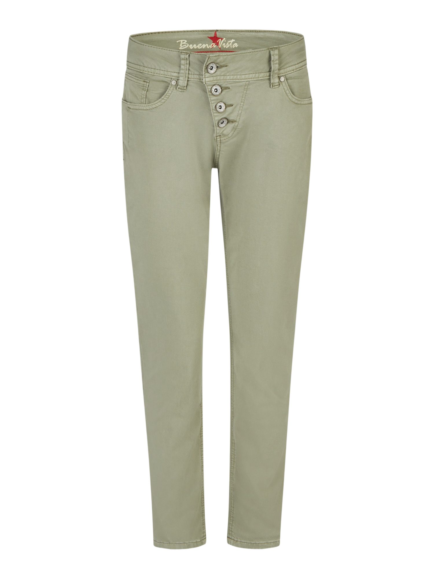 Buena Vista Stoffhose natur,Casual,Baumwolle,Unifarben,Slim Fit