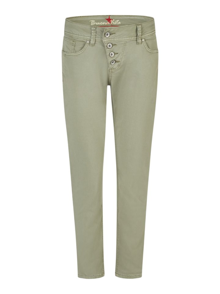 Buena Vista Stoffhose natur,Casual,Baumwolle,Unifarben,Slim Fit