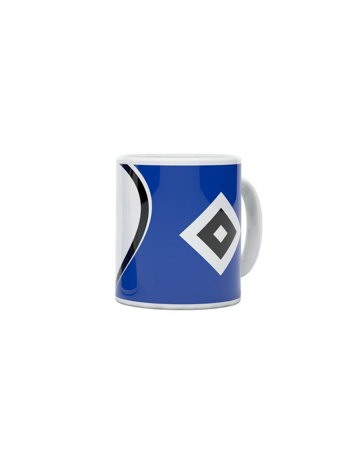 VertriebsArena GmbH Becher HSV Tasse Beste Mama Herz, Steinzeug