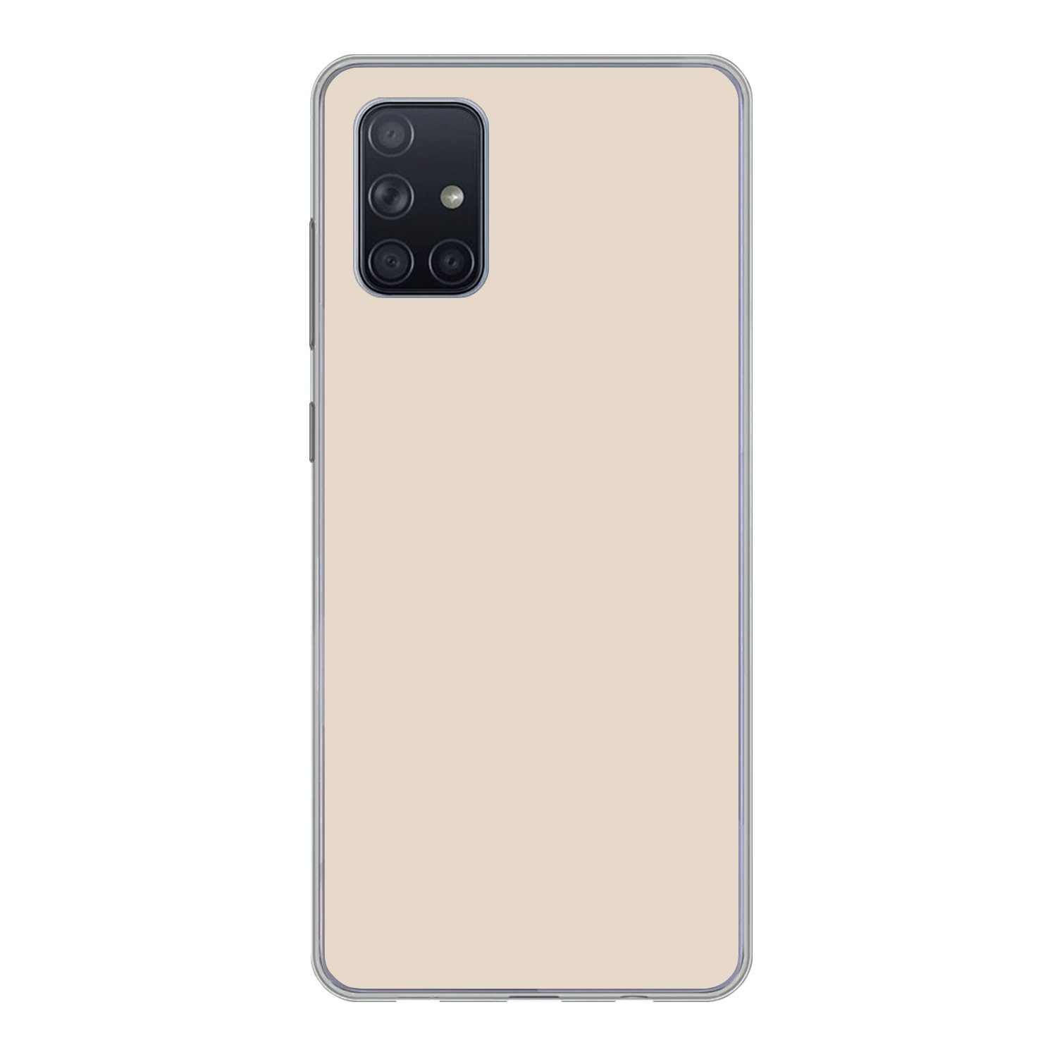 Handyhülle für Samsung Galaxy A51 5G Beige - Unifarben