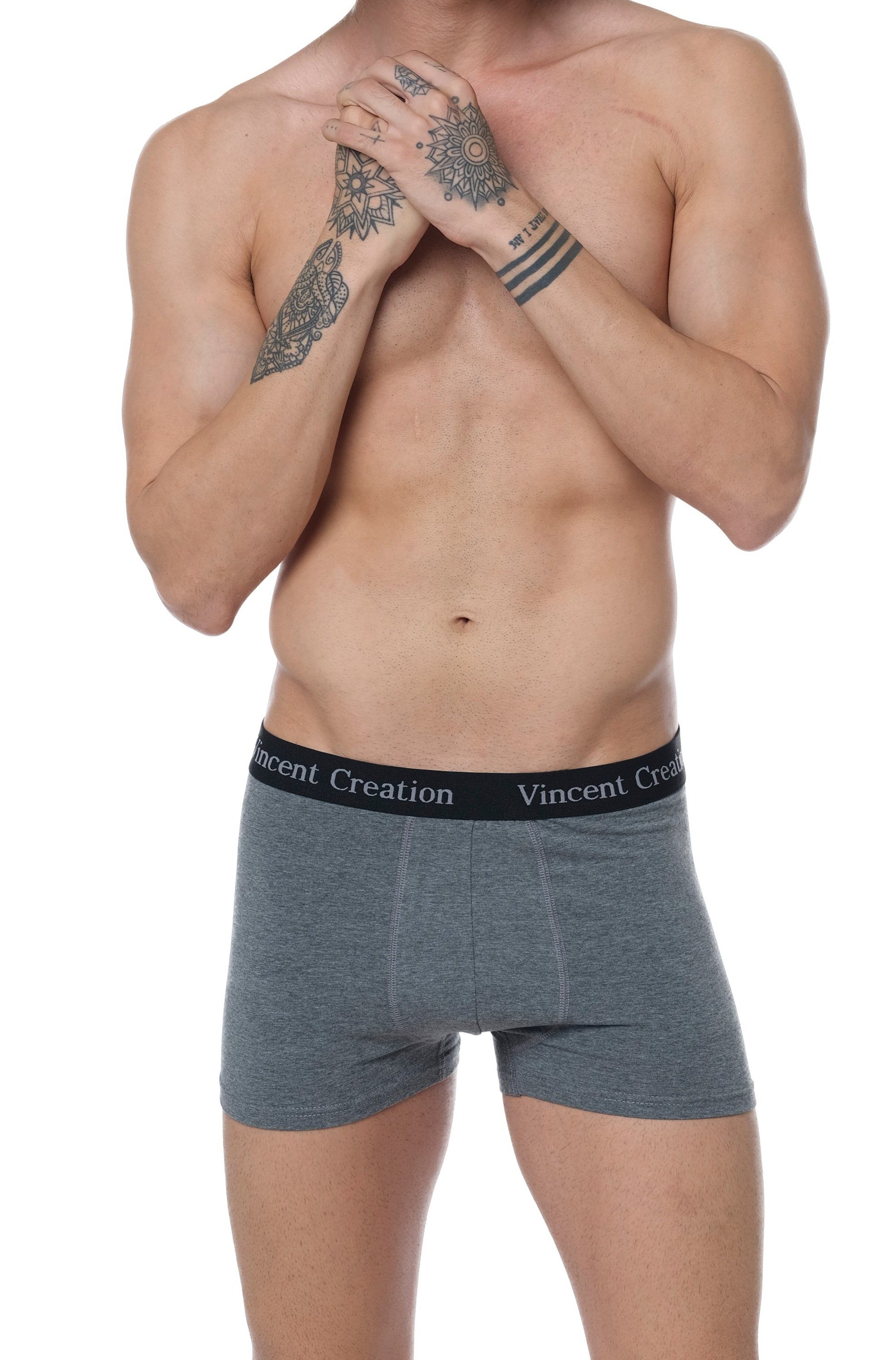 Vincent Creation® Boxershorts (12-St) angenehm stretchiger Baumwollmix günstig online kaufen