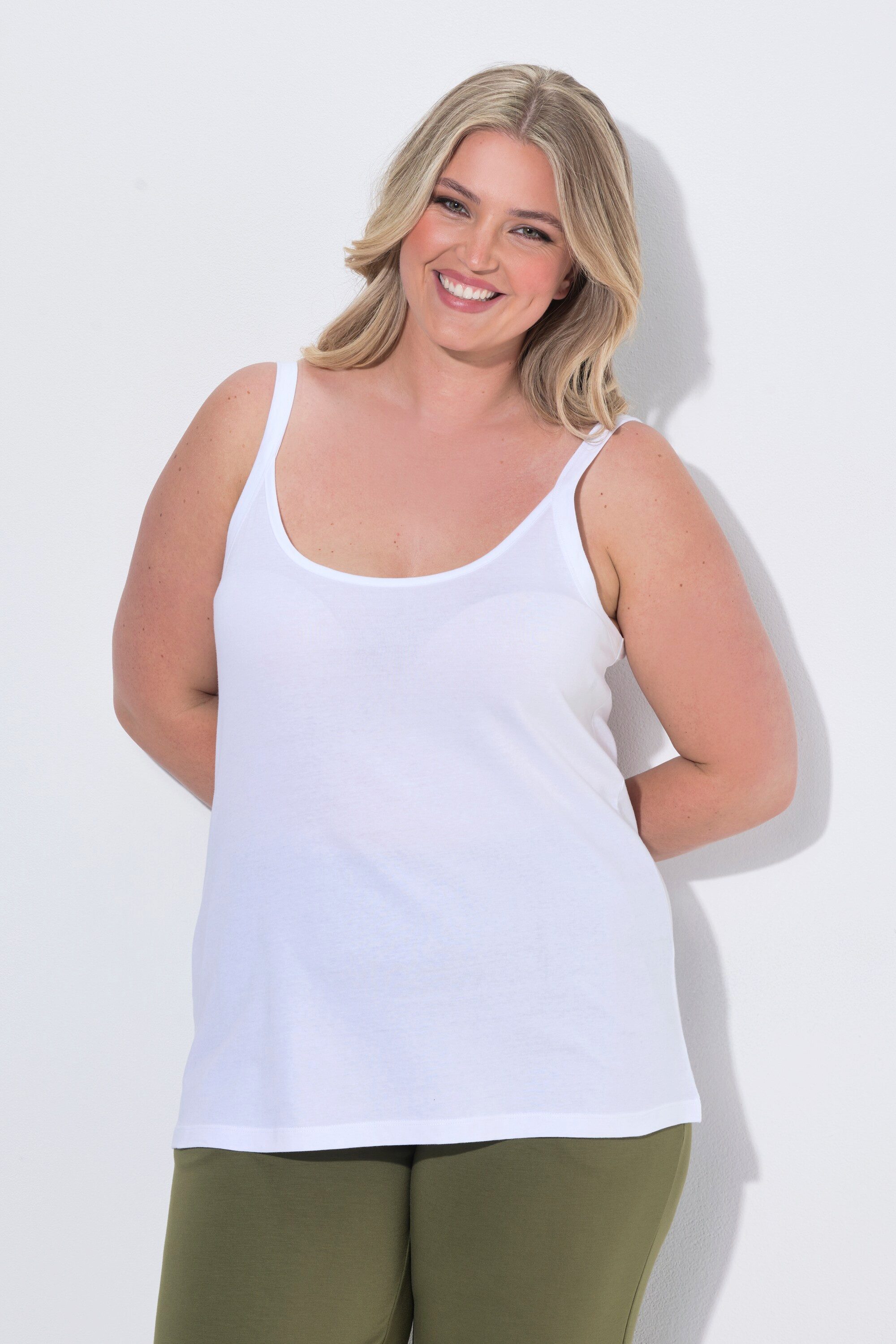 MIAMODA Longtop Top Komfort Fit Spaghettiträger