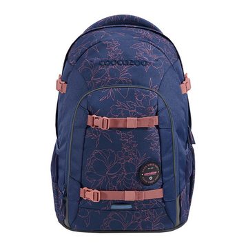 coocazoo Schulranzen Schulrucksack-Set JOKER Sweet Rose 2-teilig (Rucksack, Mäppchen), ergonomisch, Körpergröße: 135 - 180 cm, reflektiert