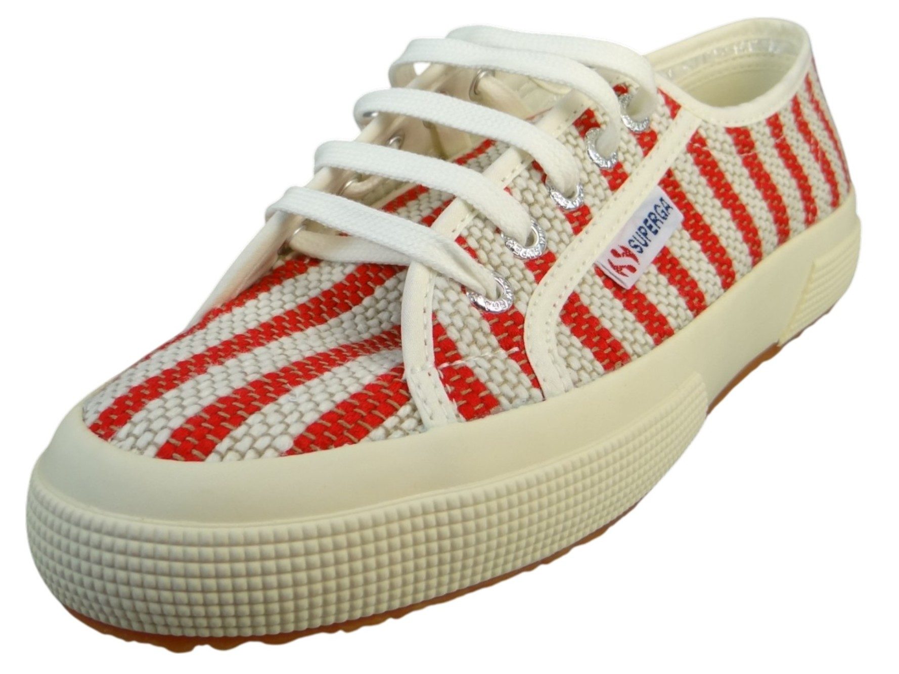 Superga S5138VW AA9 Red-Off White Sneaker