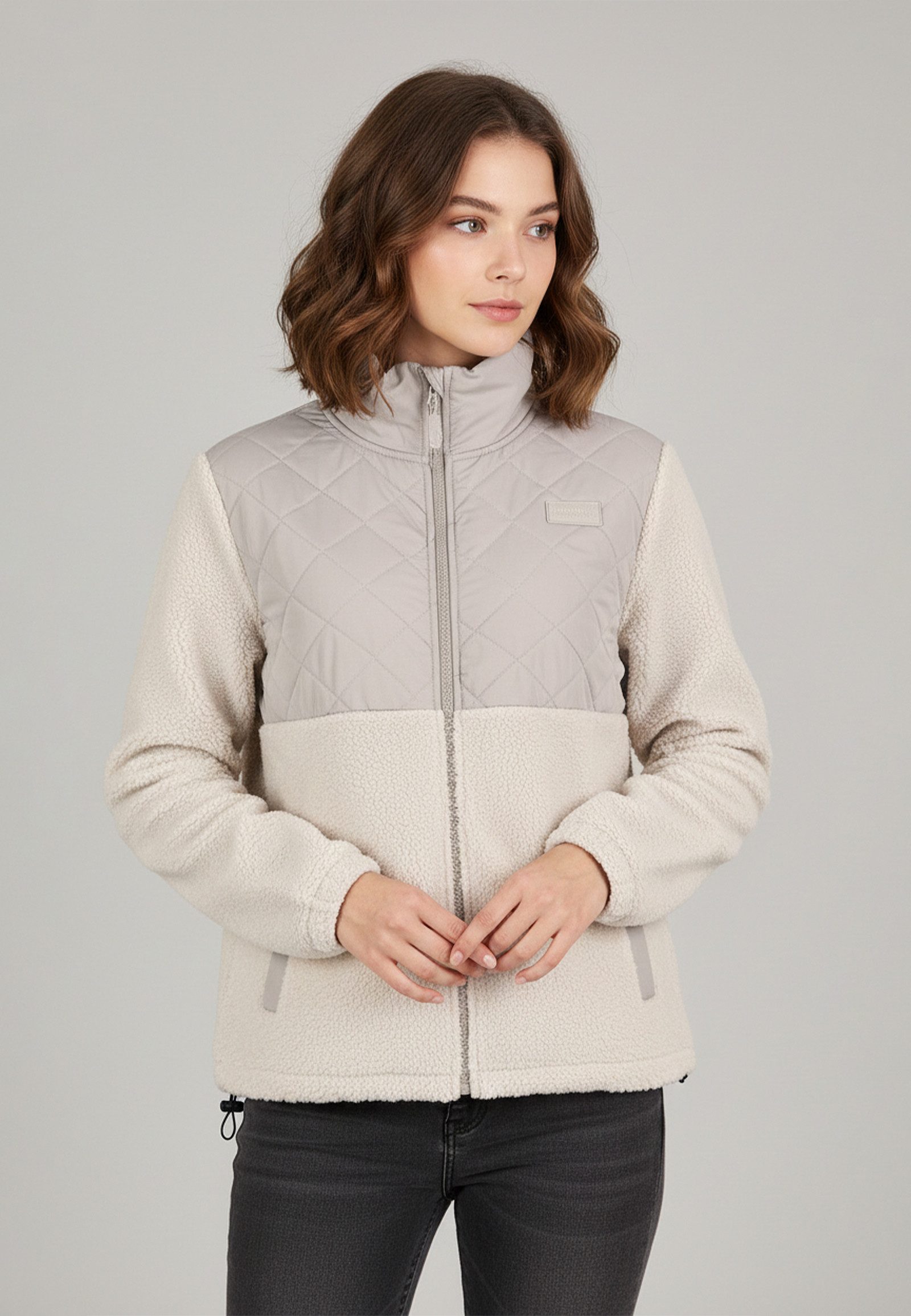 SUBLEVEL Blouson Gemütliches Outdoor-Design mit Reißverschluss. (1-St) D200 günstig online kaufen