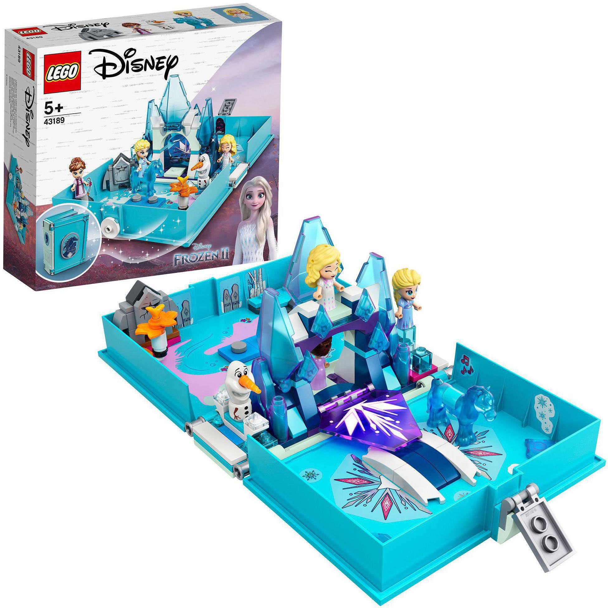 LEGO® Konstruktionsspielsteine »Elsas Märchenbuch (43189), LEGO® Disney Frozen«, (125 St), Made in Europe