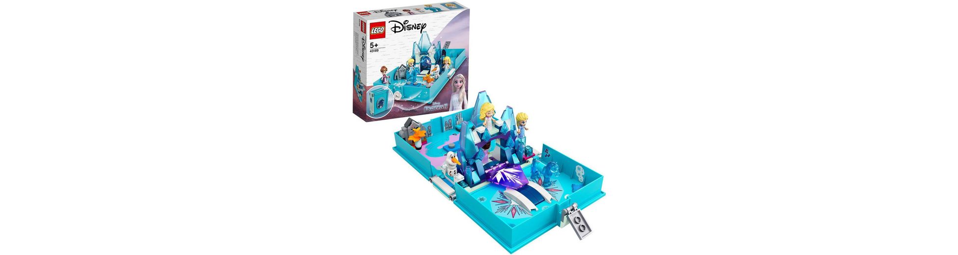 LEGO® Konstruktionsspielsteine »Elsas Märchenbuch (43189), LEGO® Disney Frozen«, (125 St), Made