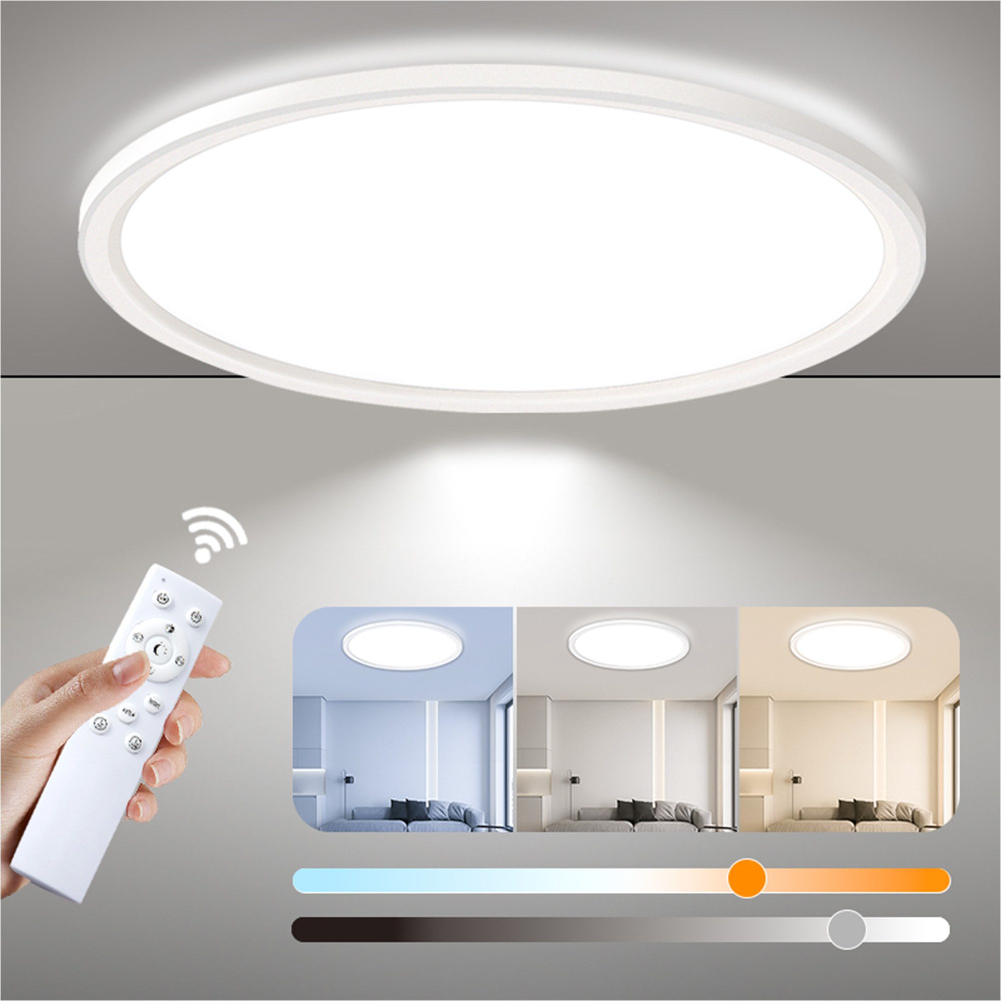 BRAIDOL Deckenleuchten Led Deckenlampe Ultra Dünn günstig online kaufen